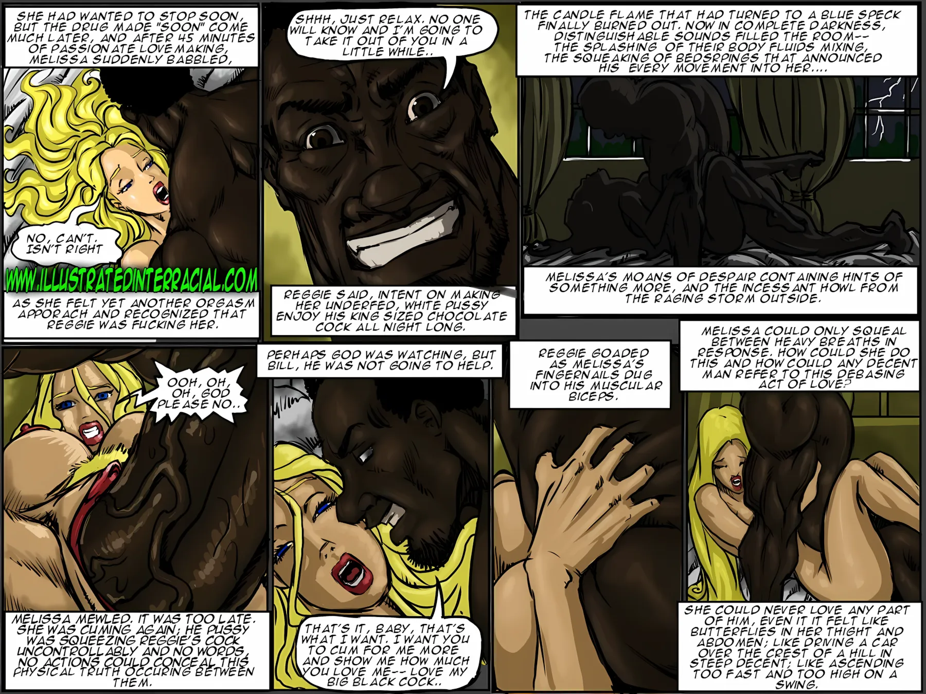The New Parishioner [IllustratedInterracial] - 1 . The New Parishioner - Chapter 1 - Page 19