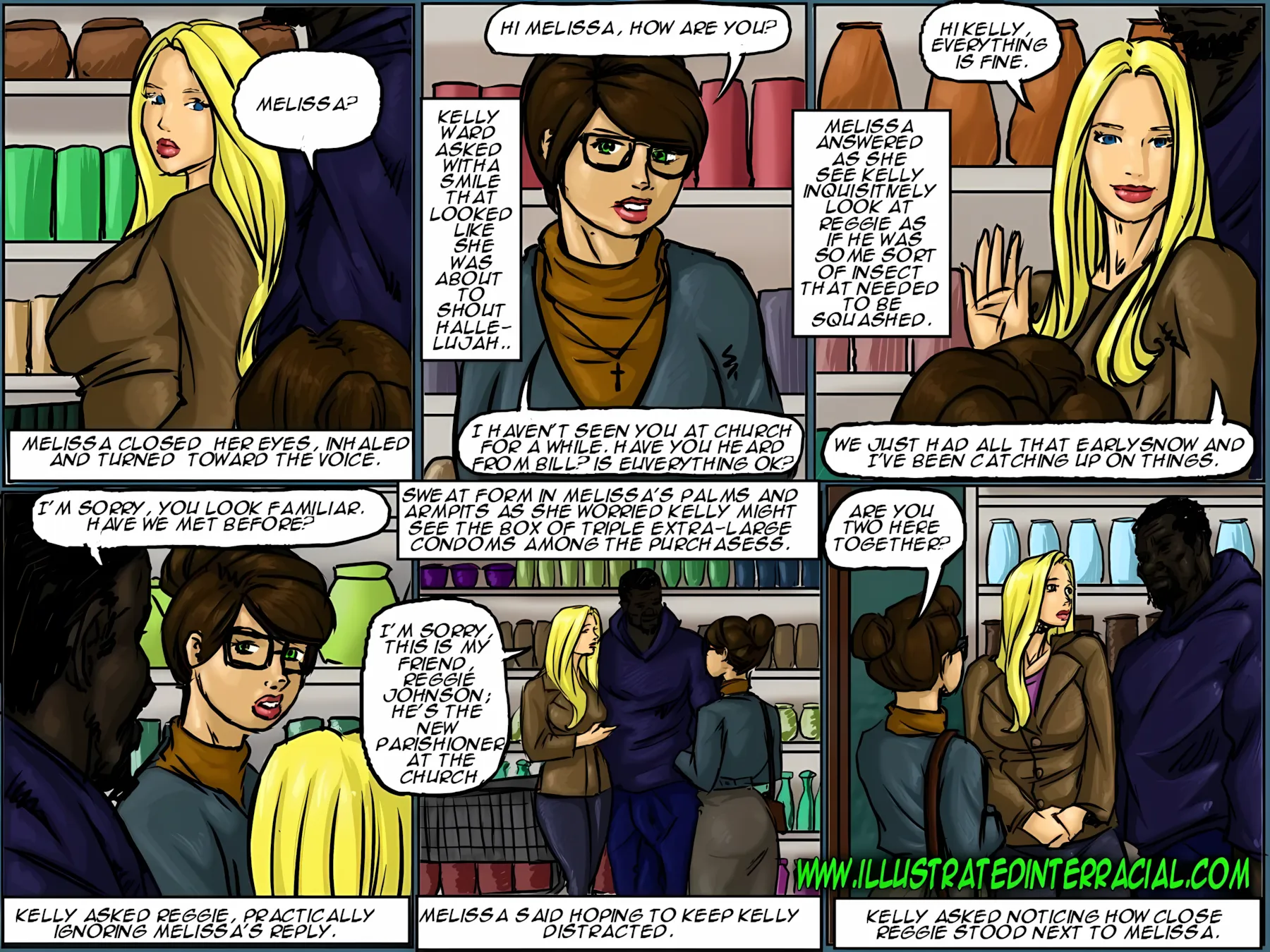 The New Parishioner [IllustratedInterracial] - 1 . The New Parishioner - Chapter 1 - Page 48