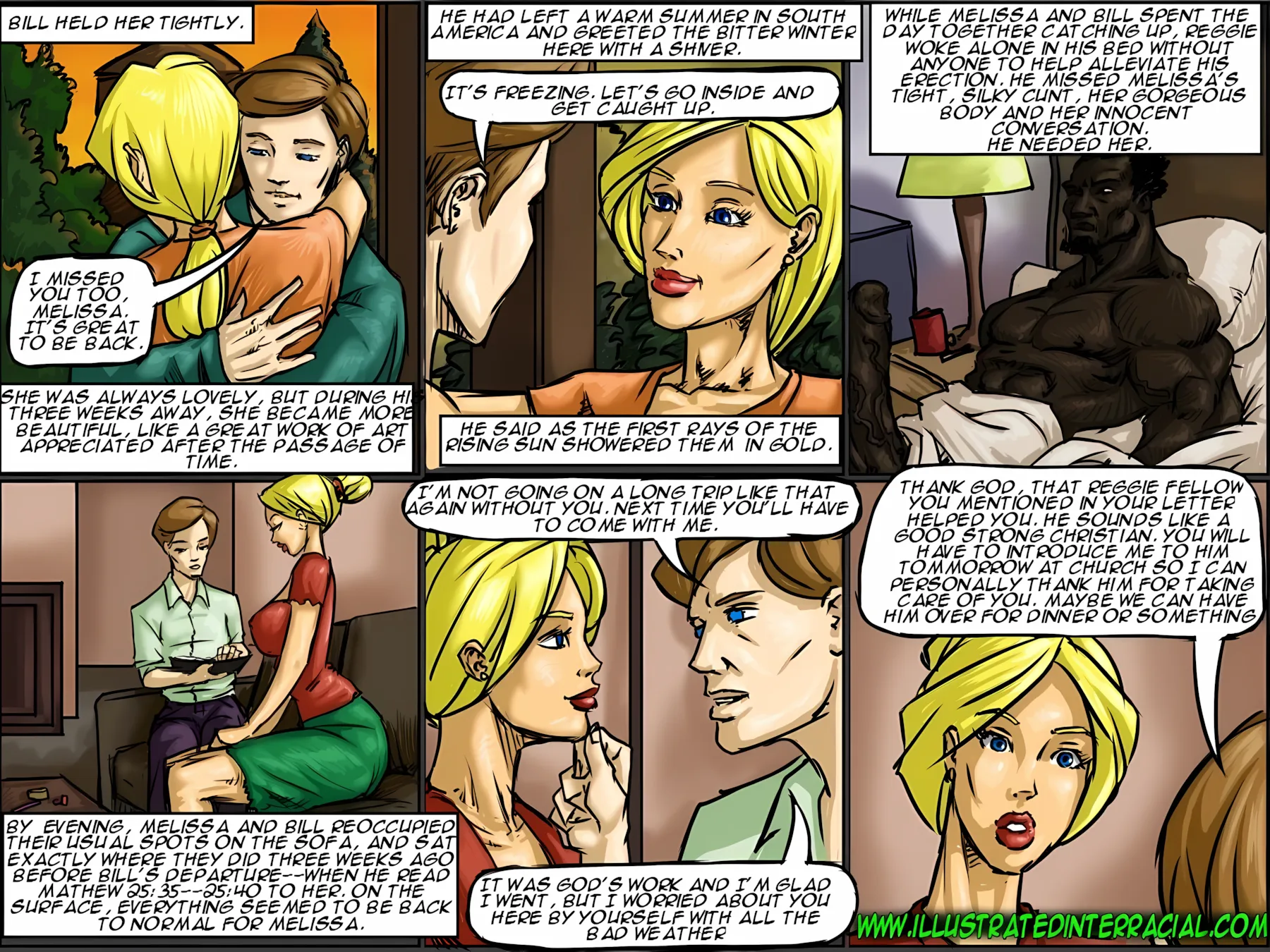 The New Parishioner [IllustratedInterracial] - 1 . The New Parishioner - Chapter 1 - Page 68