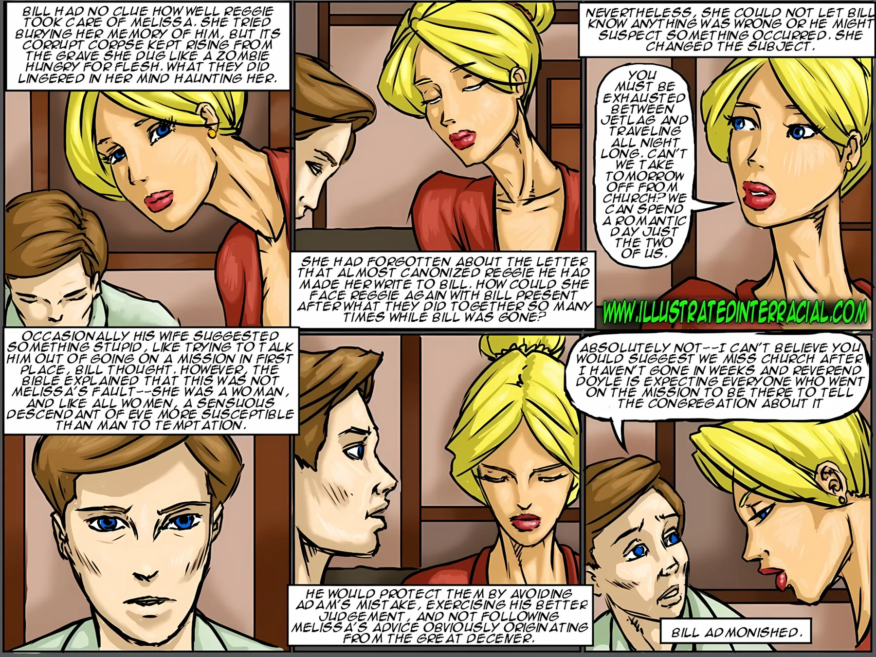 The New Parishioner [IllustratedInterracial] - 1 . The New Parishioner - Chapter 1 - Page 69