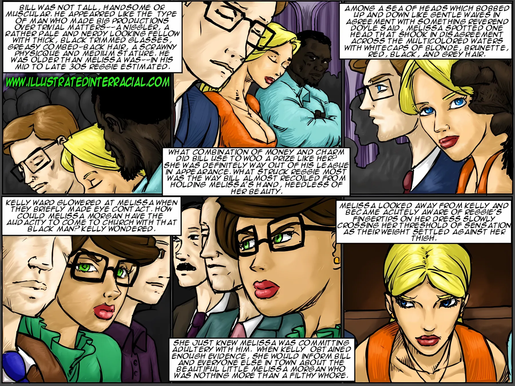 The New Parishioner [IllustratedInterracial] - 1 . The New Parishioner - Chapter 1 - Page 75