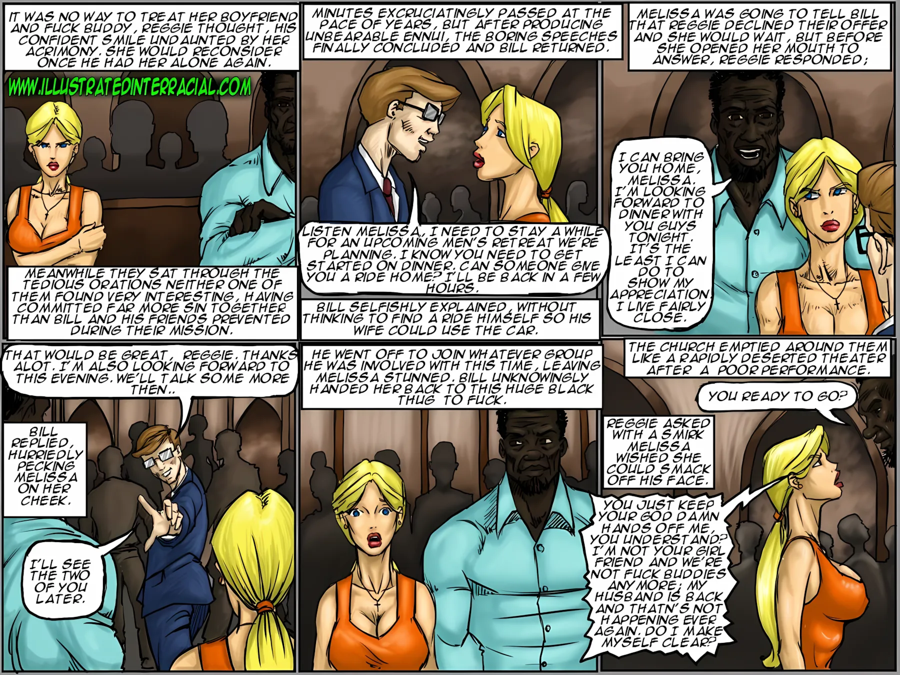 The New Parishioner [IllustratedInterracial] - 1 . The New Parishioner - Chapter 1 - Page 78