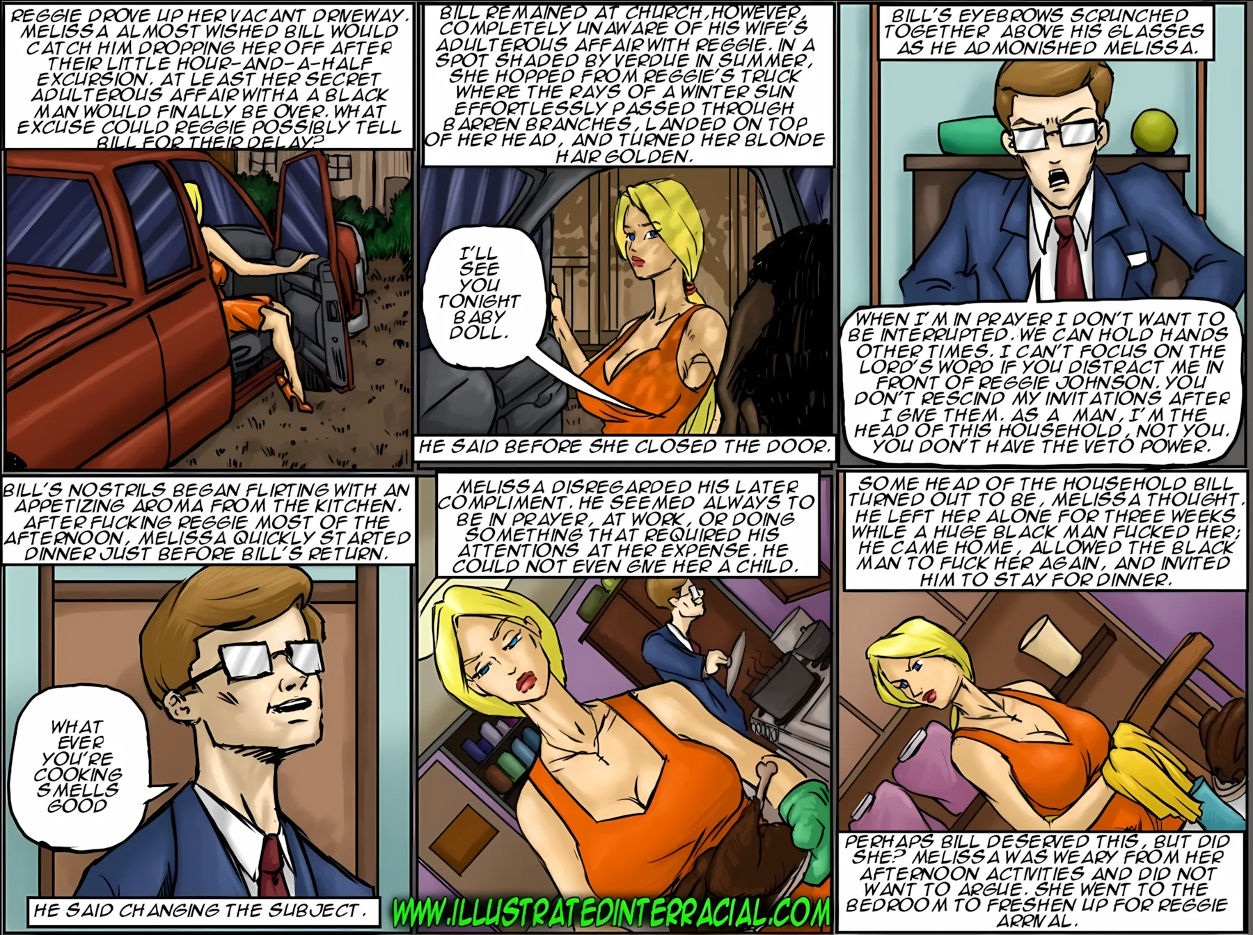 The New Parishioner [IllustratedInterracial] - 1 . The New Parishioner - Chapter 1 - Page 85