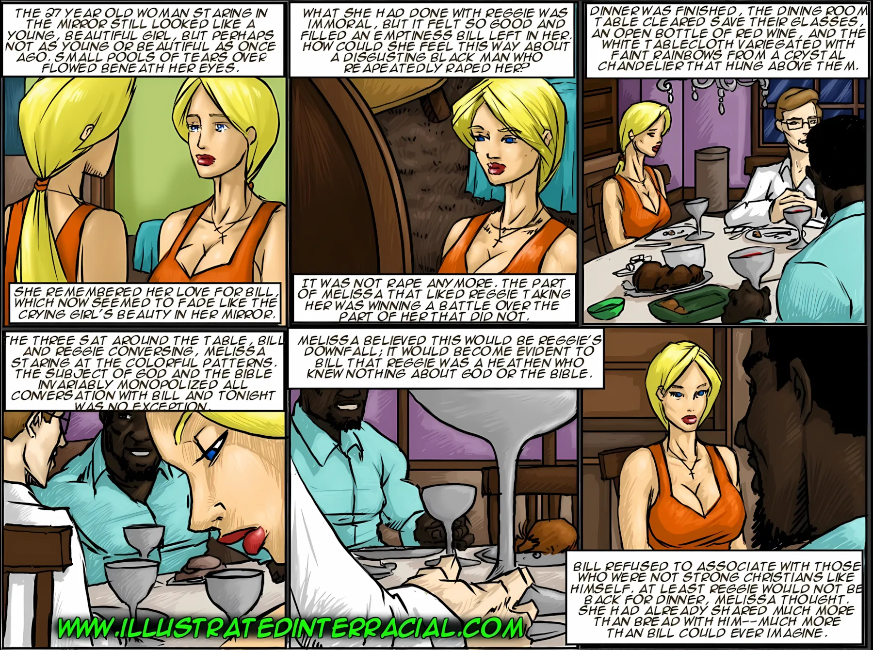 The New Parishioner [IllustratedInterracial] - 1 . The New Parishioner - Chapter 1 - Page 86