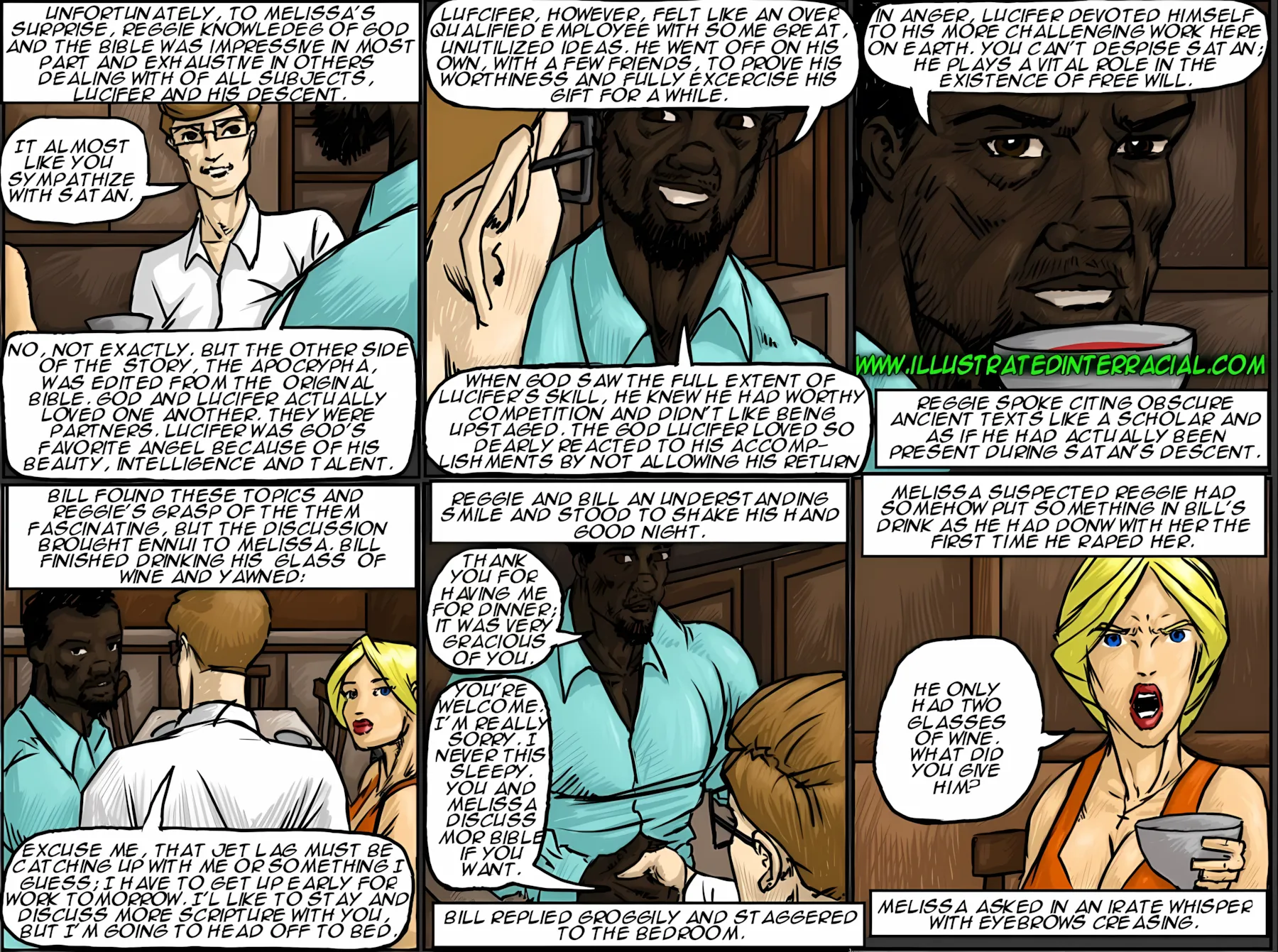 The New Parishioner [IllustratedInterracial] - 1 . The New Parishioner - Chapter 1 - Page 87