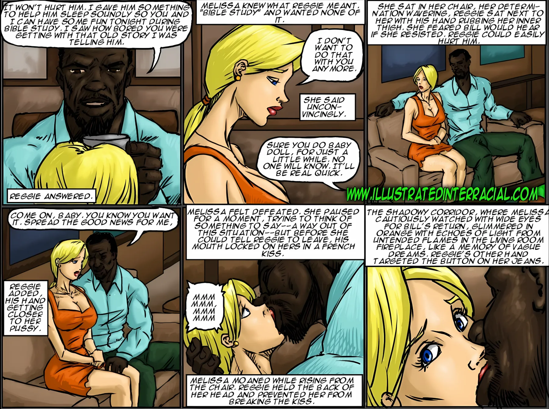 The New Parishioner [IllustratedInterracial] - 1 . The New Parishioner - Chapter 1 - Page 88
