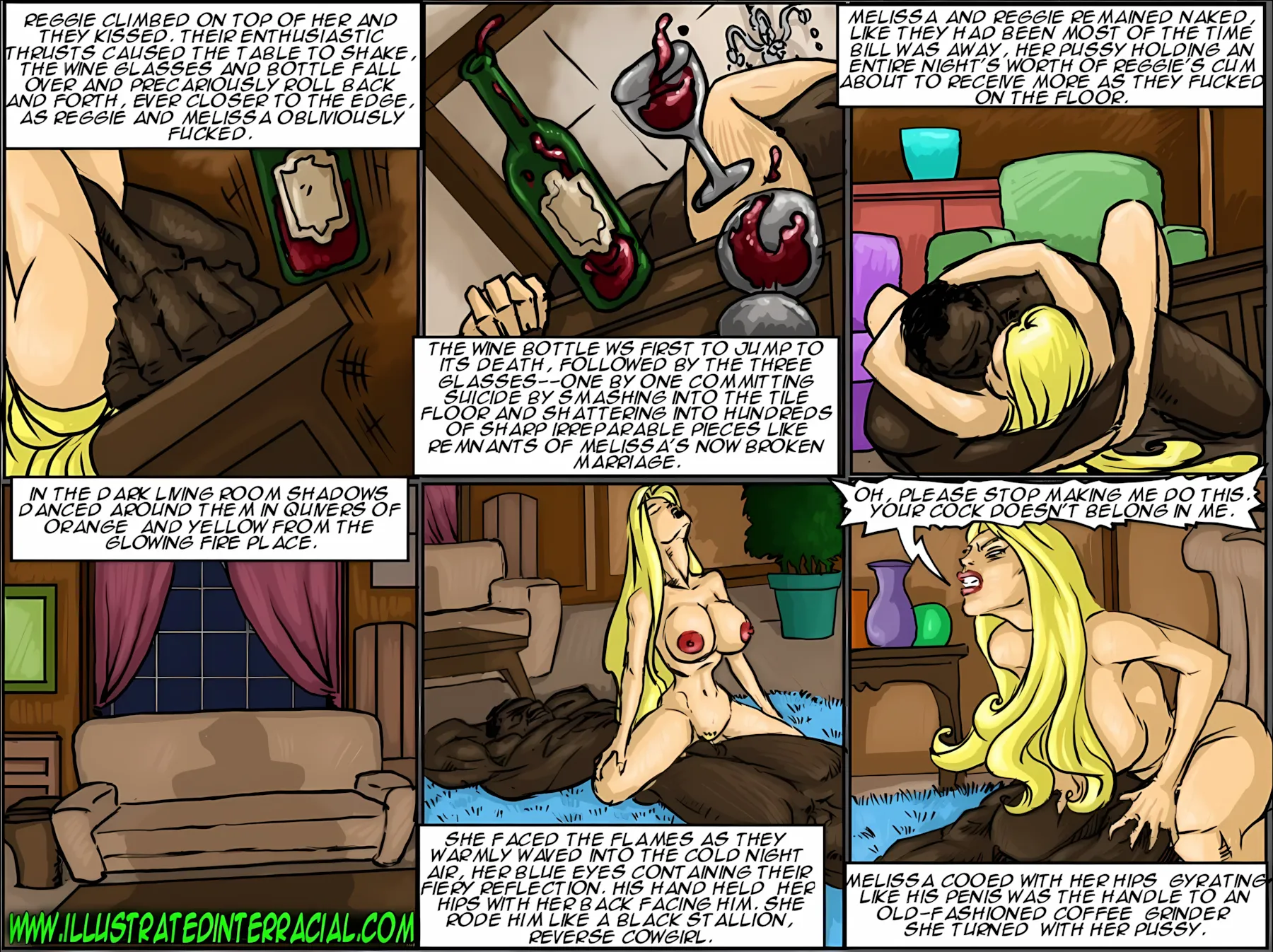 The New Parishioner [IllustratedInterracial] - 1 . The New Parishioner - Chapter 1 - Page 94