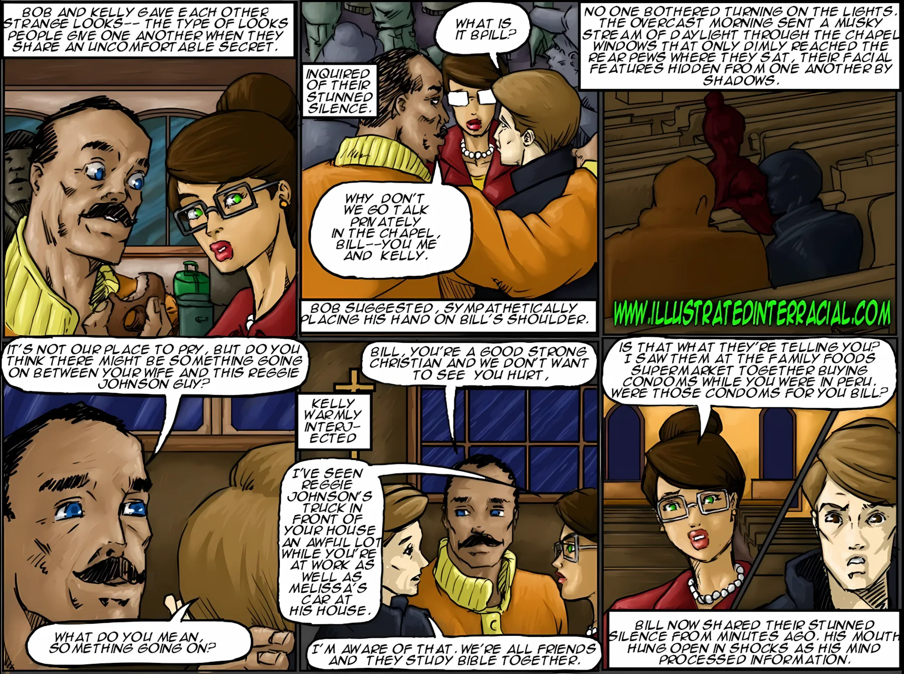 The New Parishioner [IllustratedInterracial] - 1 . The New Parishioner - Chapter 1 - Page 99
