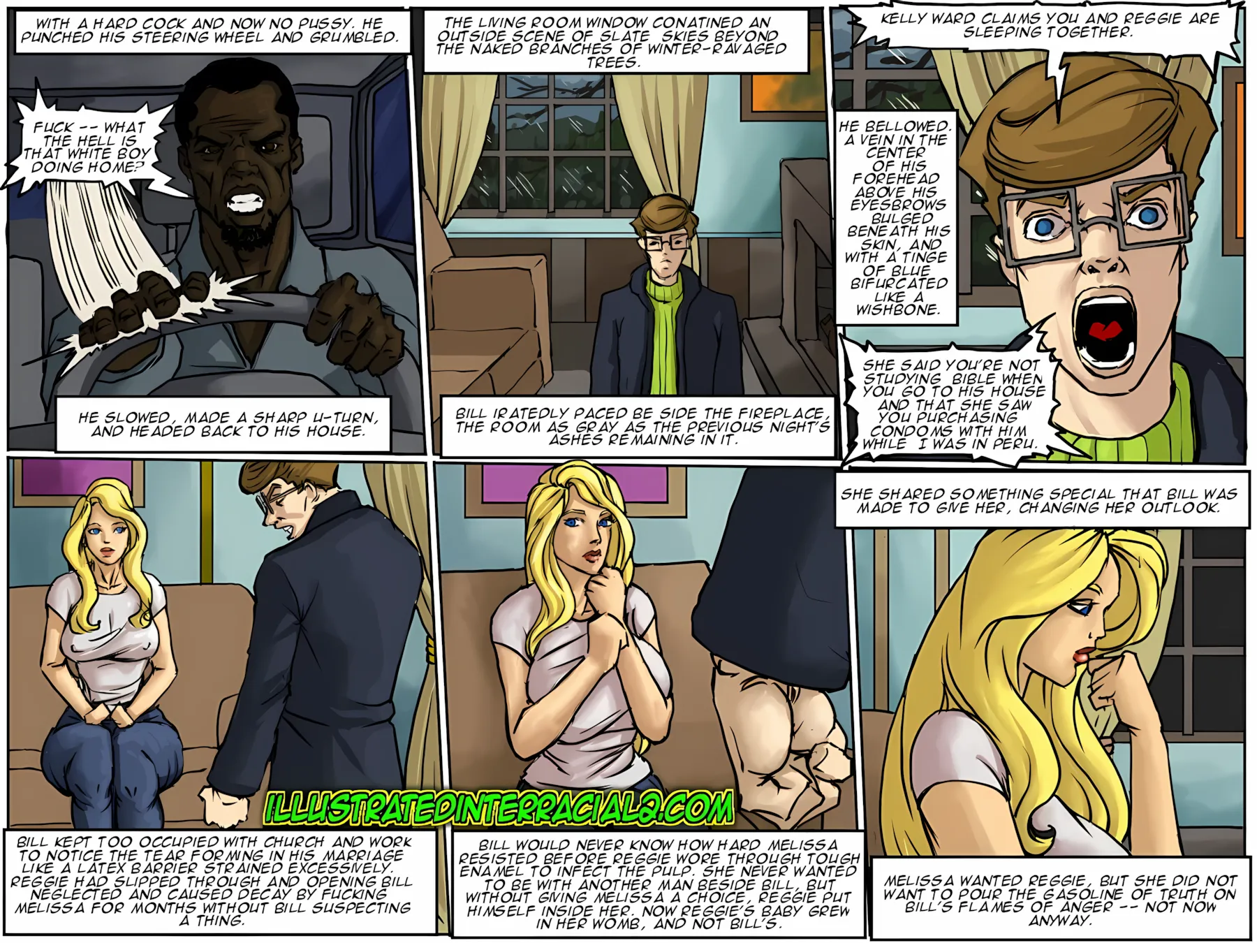 The New Parishioner [IllustratedInterracial] - 1 . The New Parishioner - Chapter 1 - Page 104