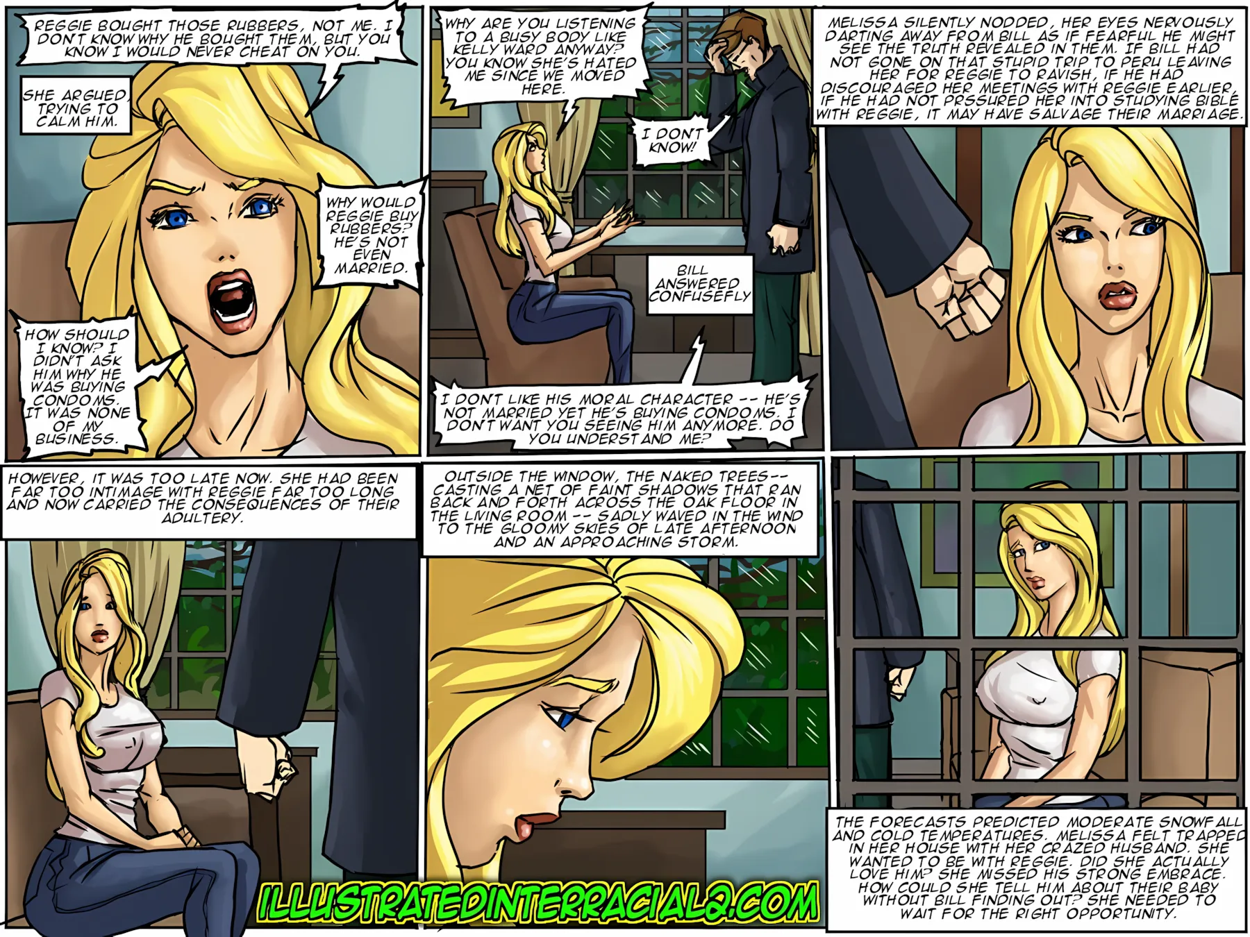 The New Parishioner [IllustratedInterracial] - 1 . The New Parishioner - Chapter 1 - Page 105