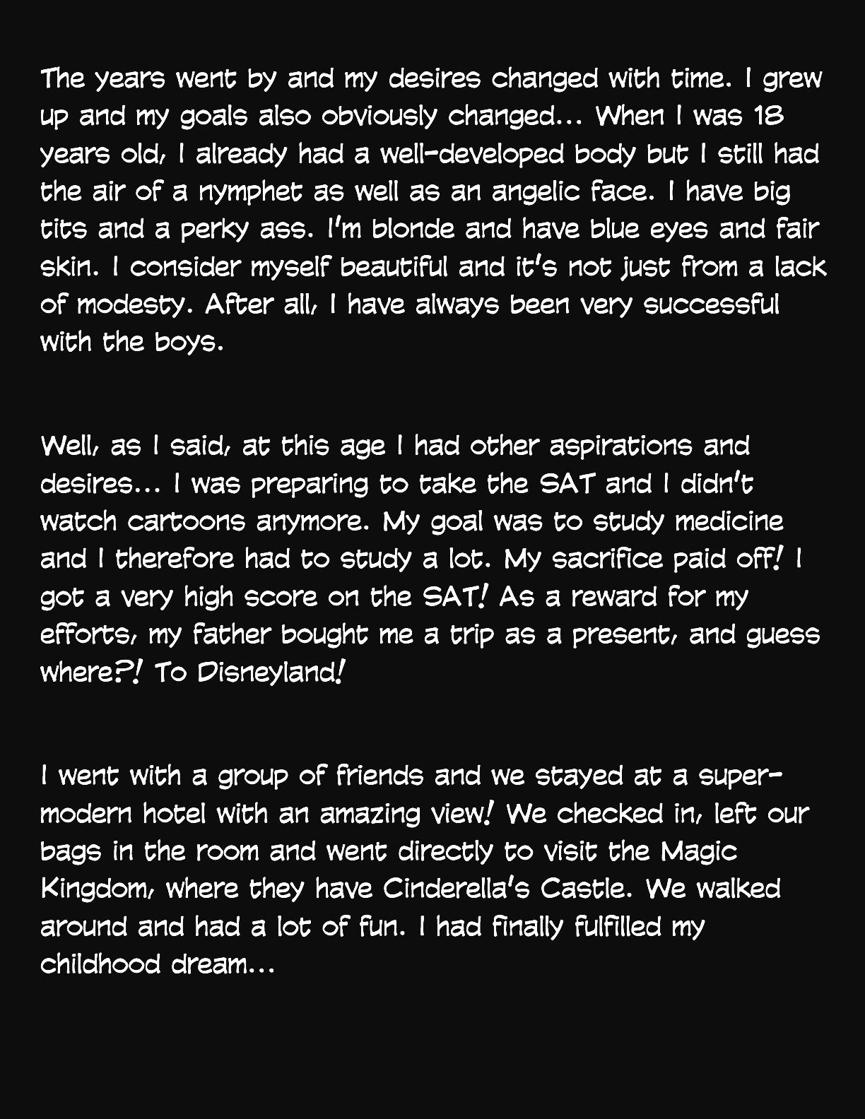 Animated Tales [WC | TF] - DREAMS AND FETISHES AT DISNEYLAND - Page 3