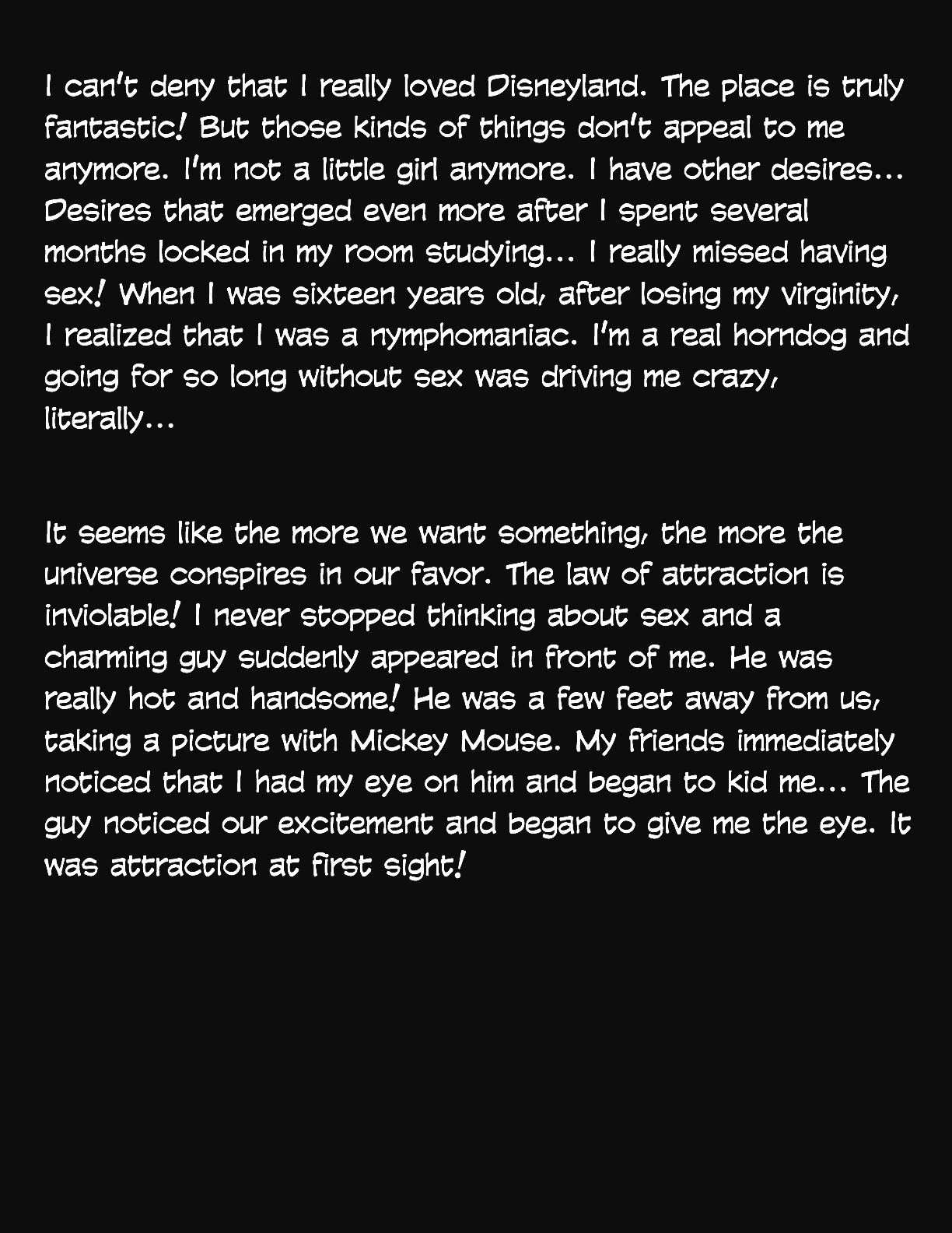 Animated Tales [WC | TF] - DREAMS AND FETISHES AT DISNEYLAND - Page 5