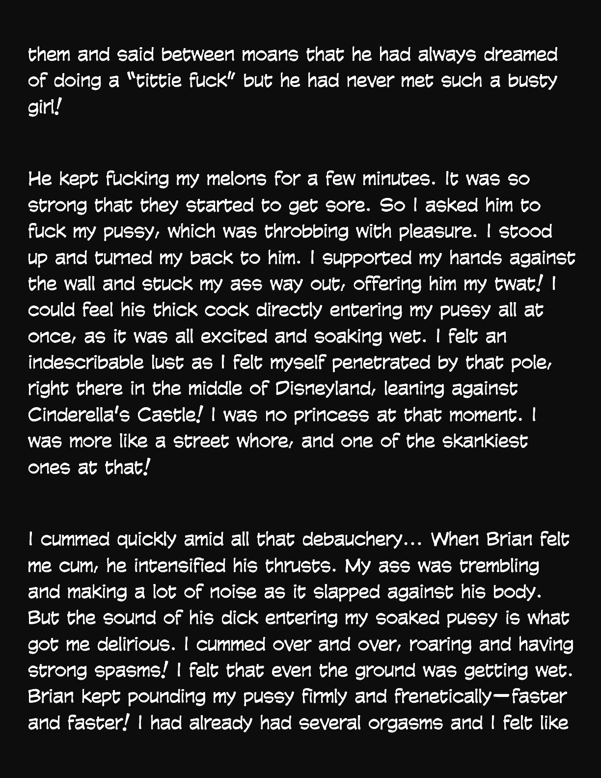 Animated Tales [WC | TF] - DREAMS AND FETISHES AT DISNEYLAND - Page 15