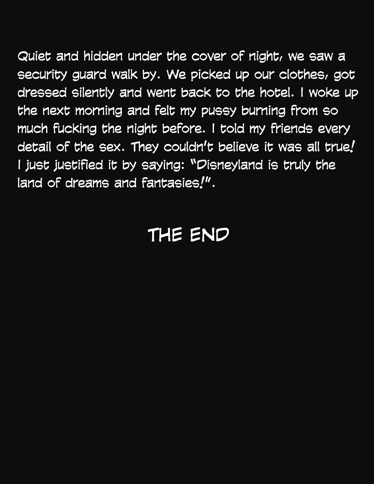 Animated Tales [WC | TF] - DREAMS AND FETISHES AT DISNEYLAND - Page 20