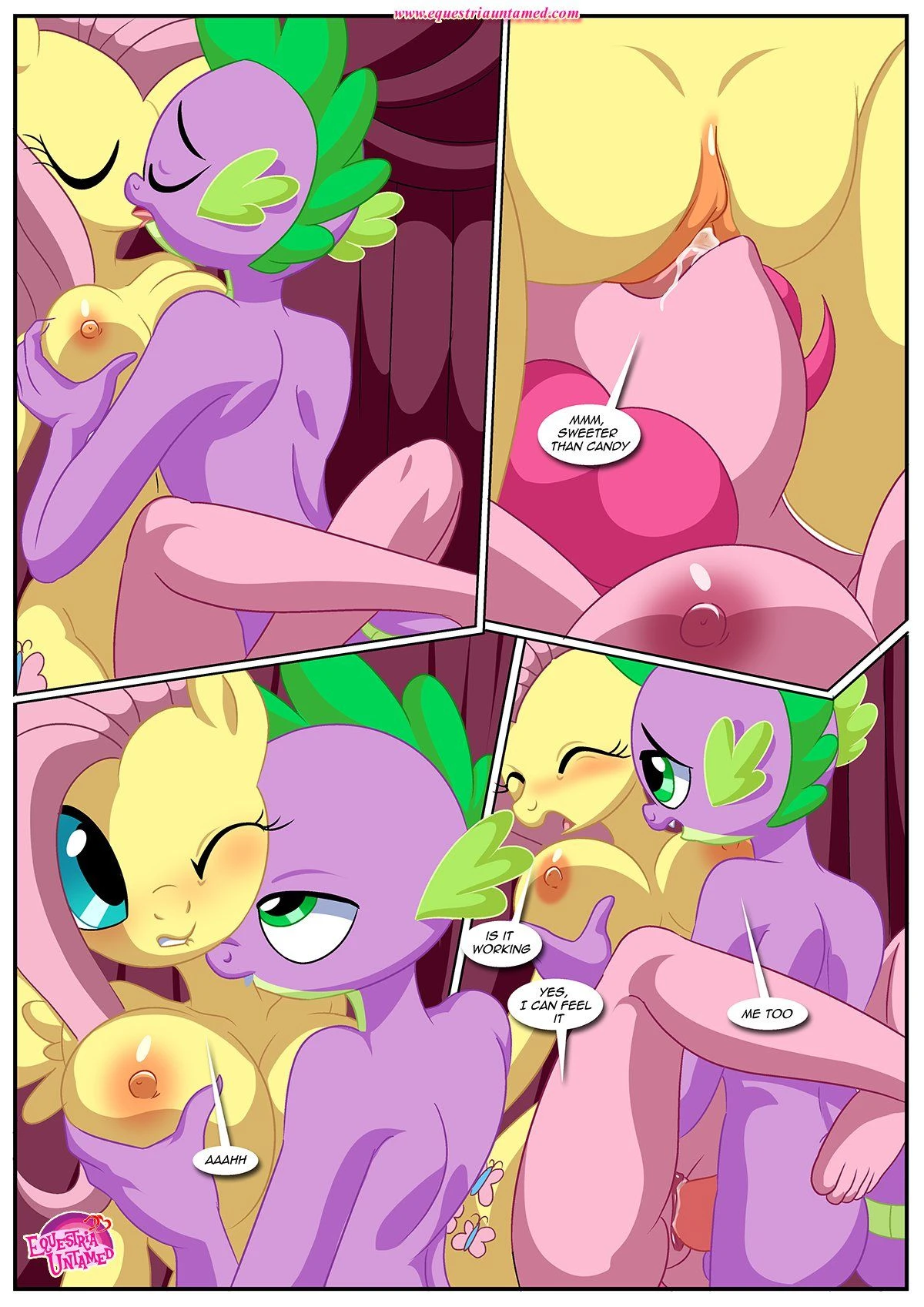 Spike’s Harem (My Little Pony – Friendship Is Magic) [PalComix] - 9 . Spike's Ultimate Fantasies or The Dragon King's Harem - Chapter 9 (My Little Pony - Friendship Is Magic) [PalComix] - Page 35
