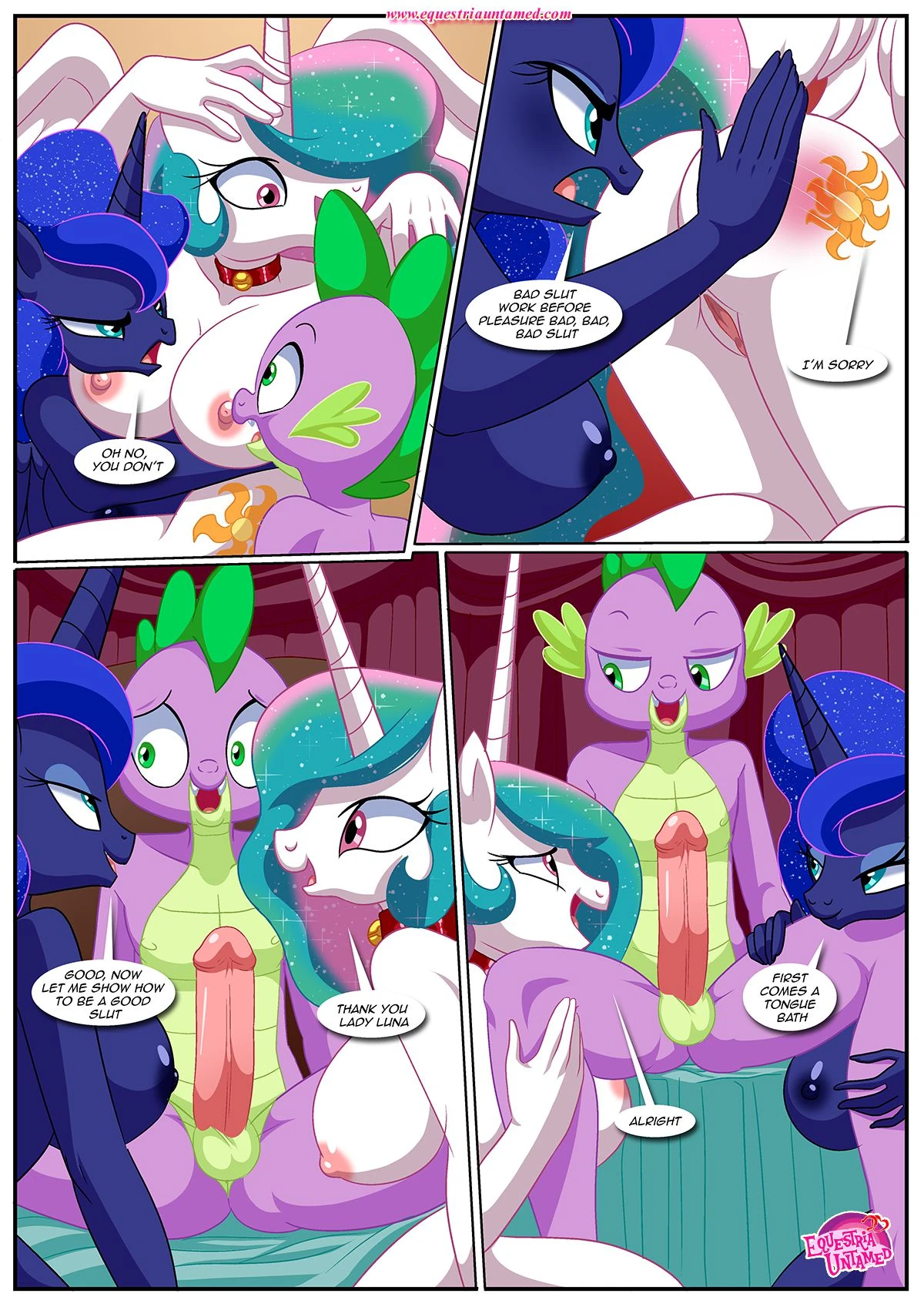 Spike’s Harem (My Little Pony – Friendship Is Magic) [PalComix] - 9 . Spike's Ultimate Fantasies or The Dragon King's Harem - Chapter 9 (My Little Pony - Friendship Is Magic) [PalComix] - Page 69