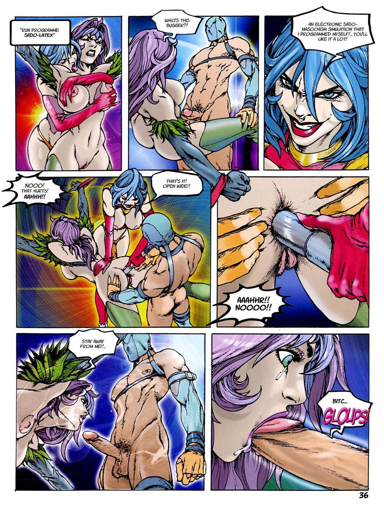 Sexy Cyborg [Pantalena] - Sexy Cyborg - Page 37