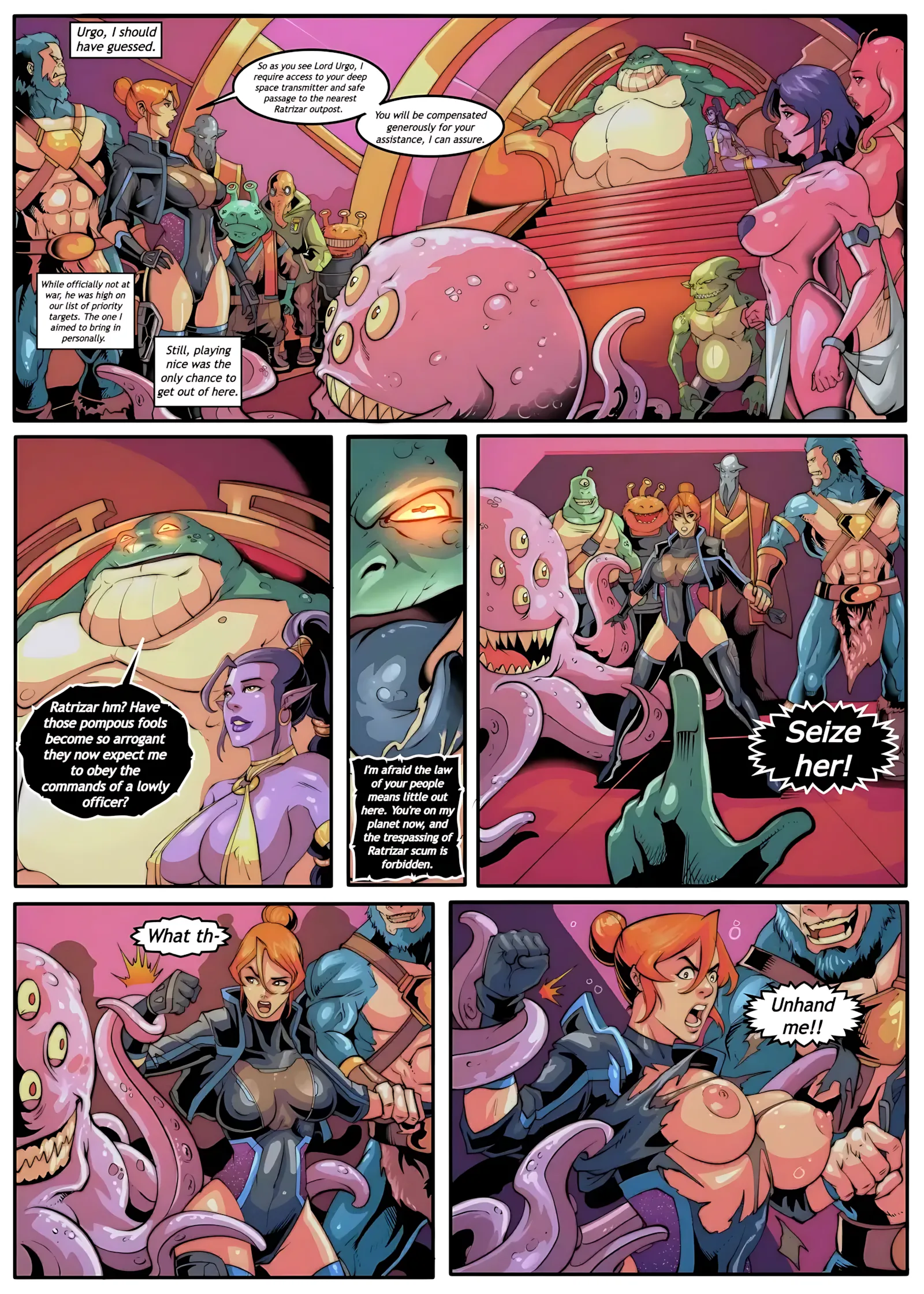 Galaxy of Scum [Sky fantasy studio] - 3. Galaxy of Scum - The Officer - Page 9