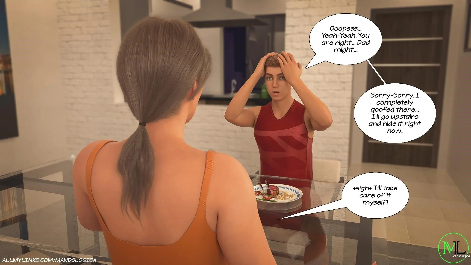 Breaking Boundaries [MandoLogica] - 5 . Breaking Boundaries - Chapter 5 - Page 3