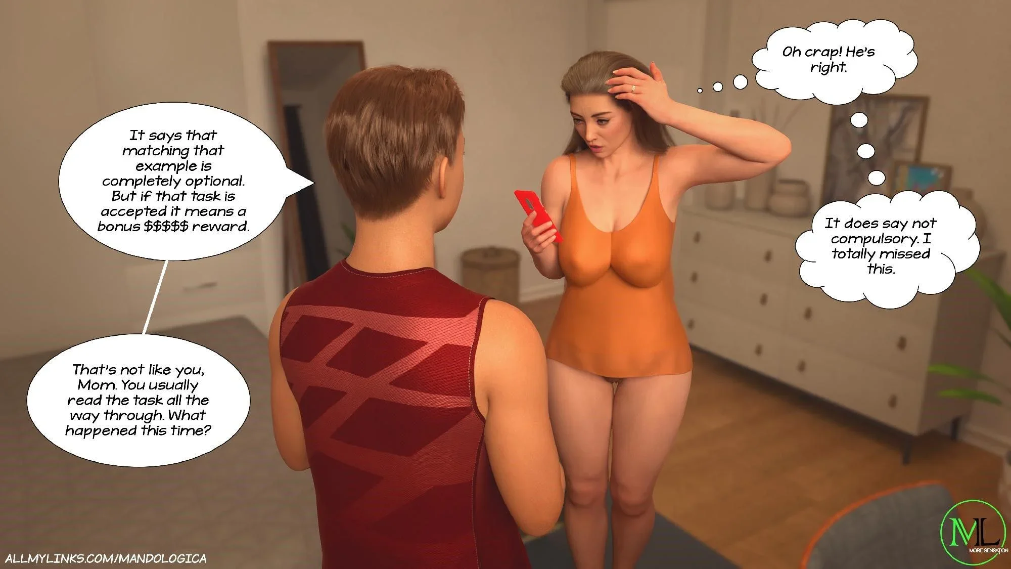 Breaking Boundaries [MandoLogica] - 5 . Breaking Boundaries - Chapter 5 - Page 34