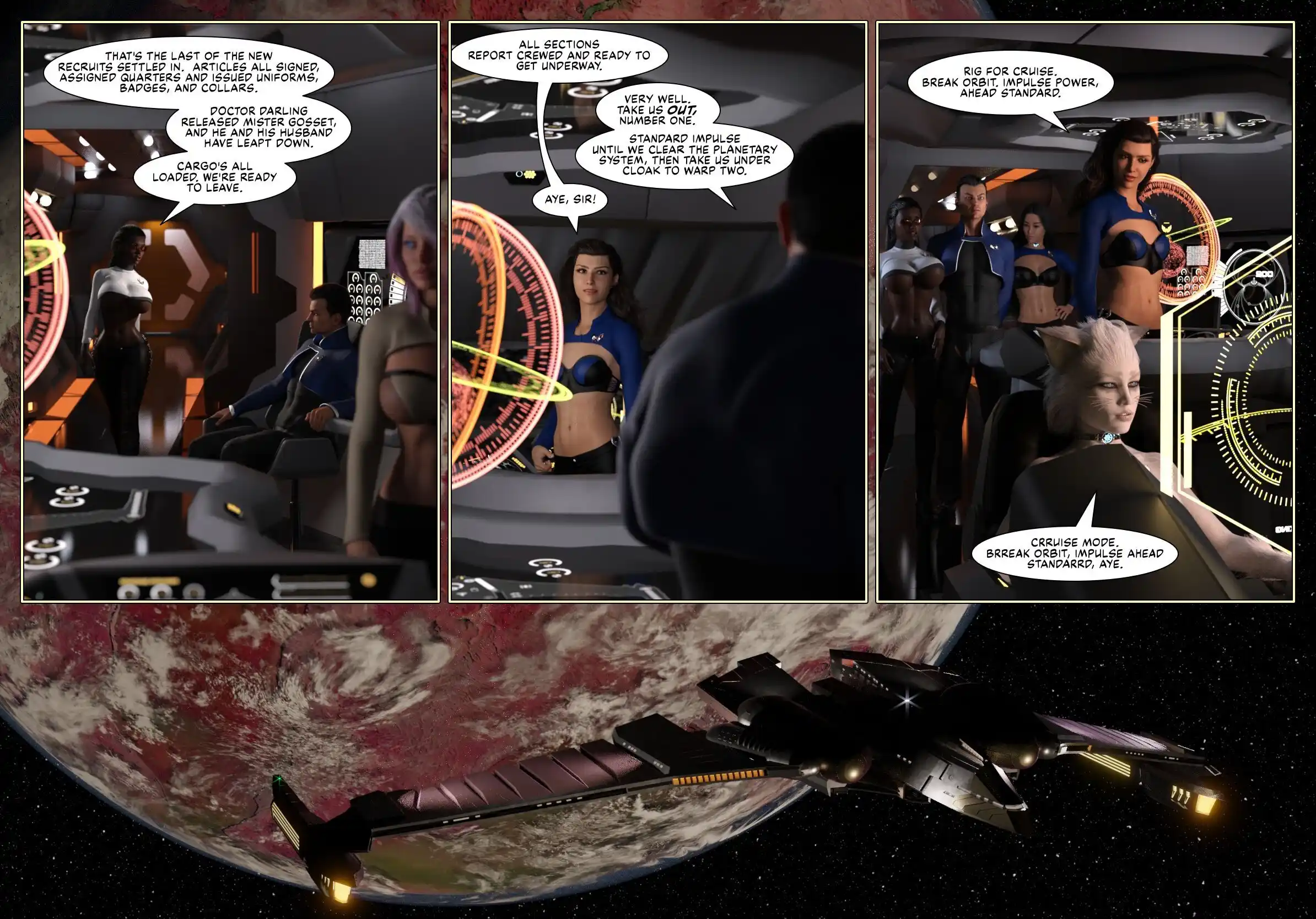 Pirates Of The Coal Sack [DangerousLines] - 14. Pirates Of The Coal Sack - Chapter 14 - Page 32