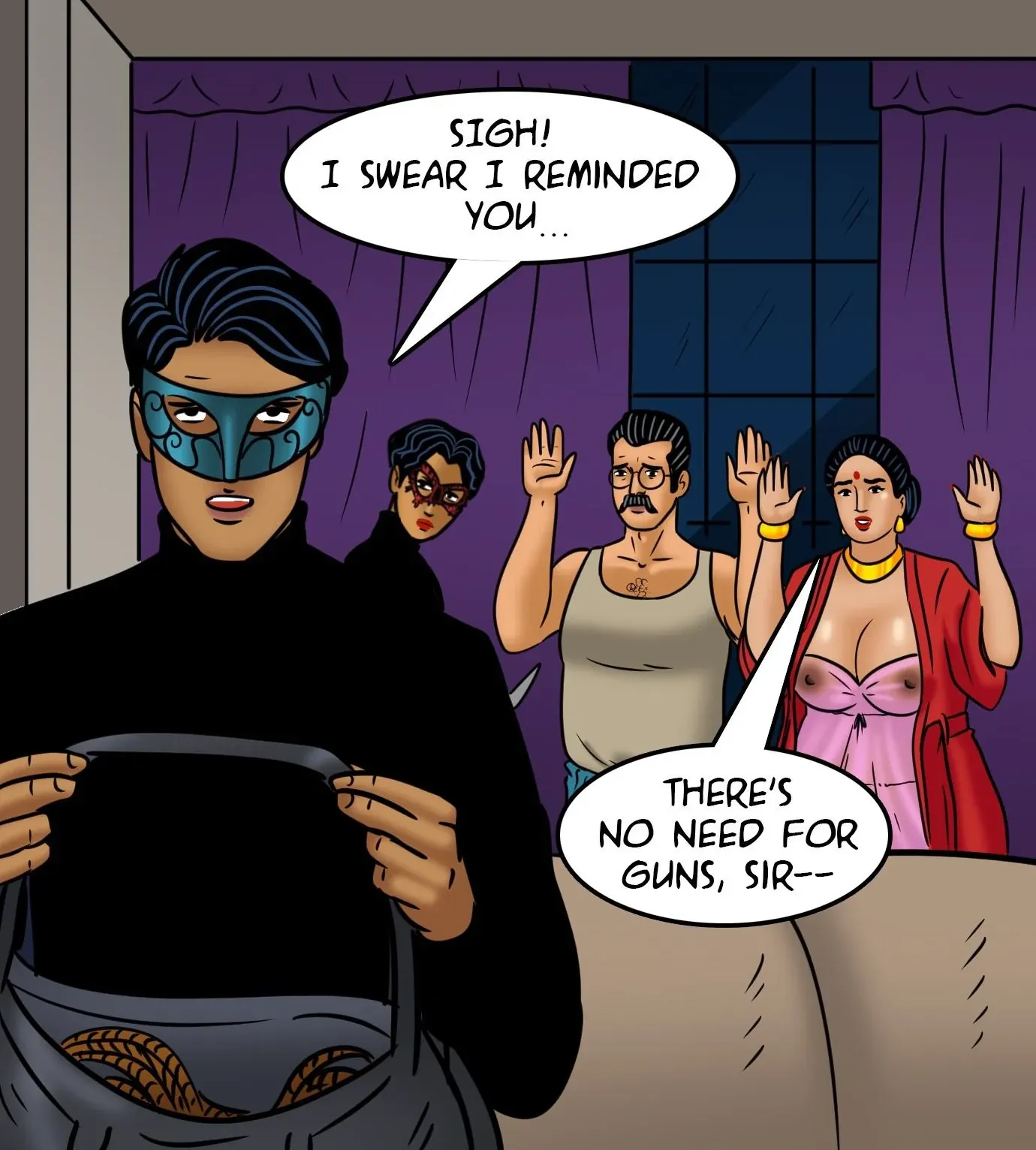 Velamma All Episodes Comics - 112 . Velamma - Episode 112 - Home Invasion - Page 33