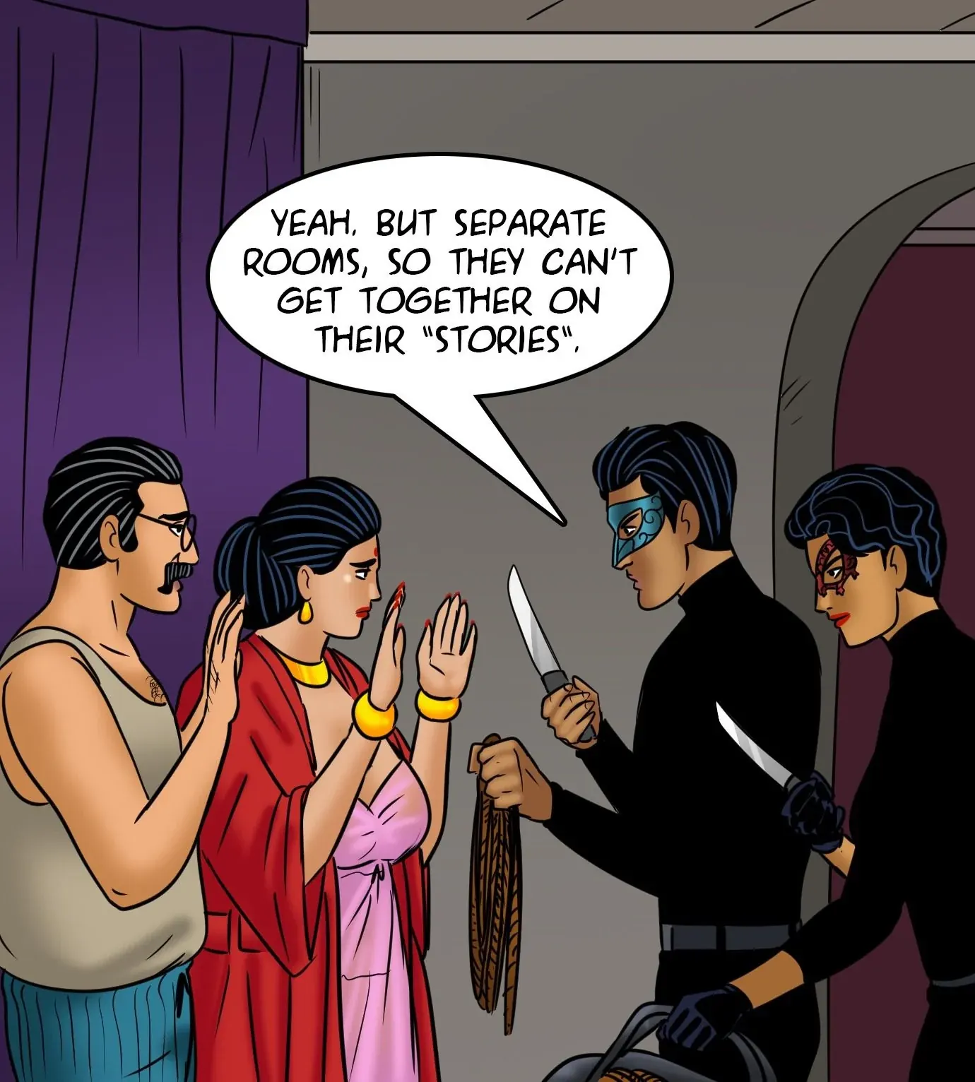 Velamma All Episodes Comics - 112 . Velamma - Episode 112 - Home Invasion - Page 35