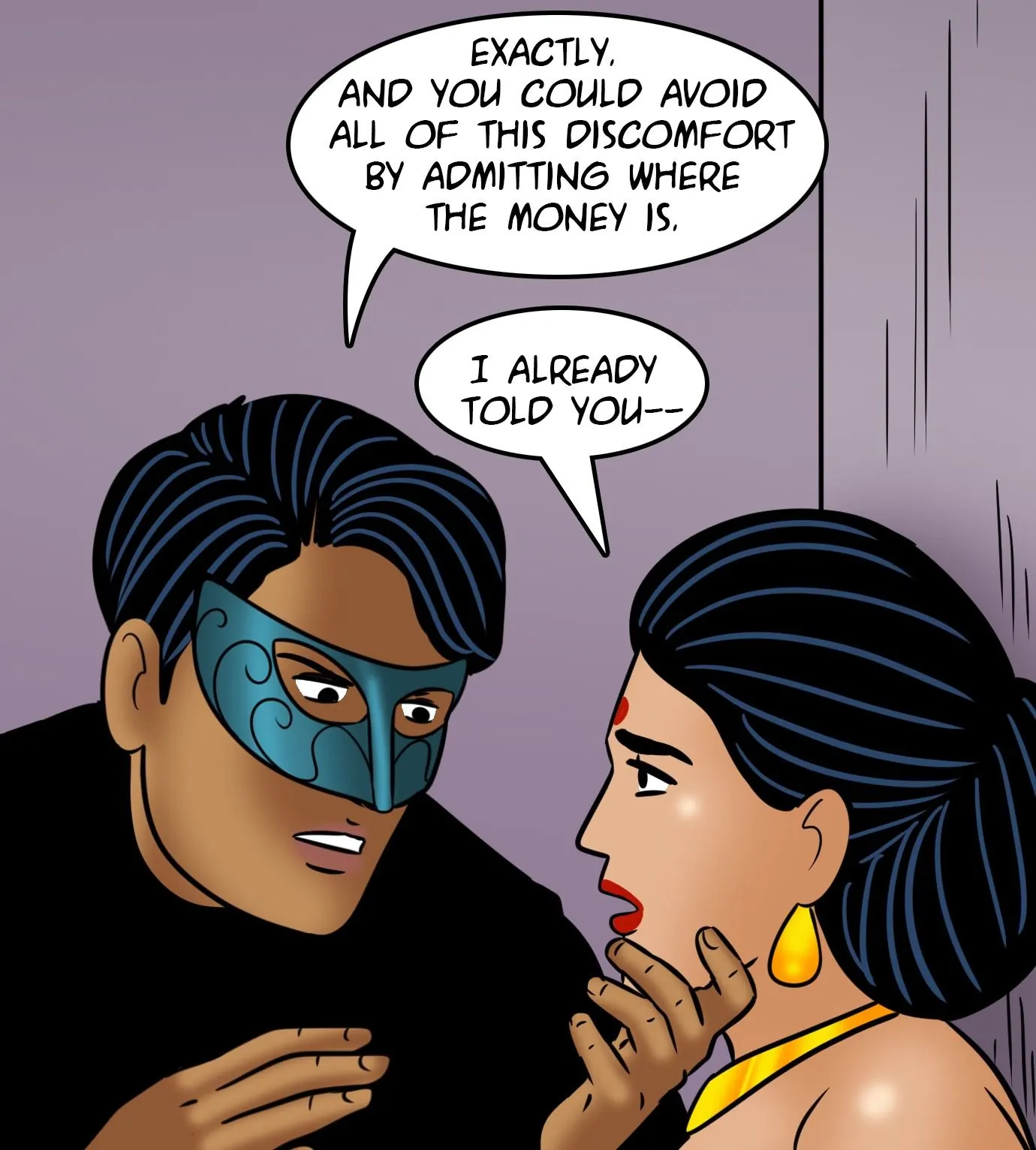 Velamma All Episodes Comics - 112 . Velamma - Episode 112 - Home Invasion - Page 55