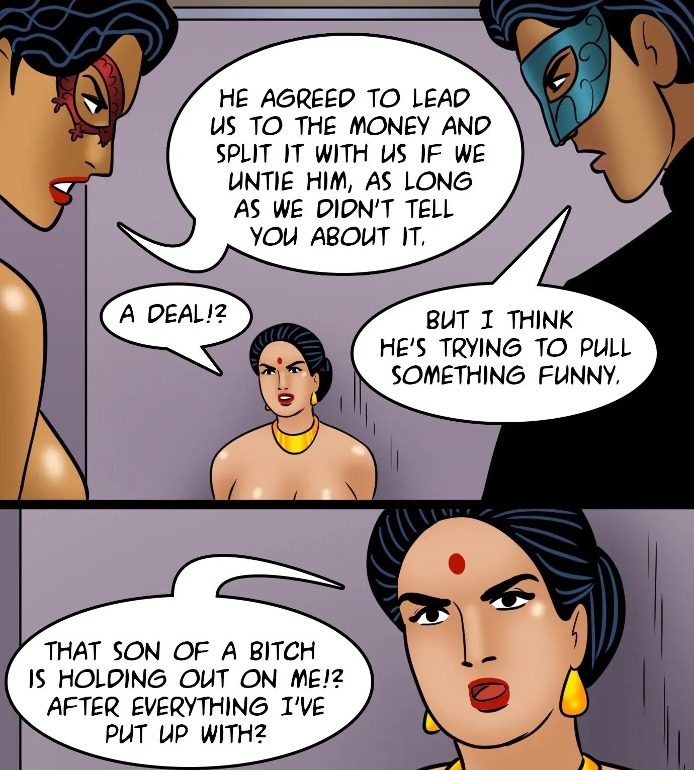 Velamma All Episodes Comics - 112 . Velamma - Episode 112 - Home Invasion - Page 109