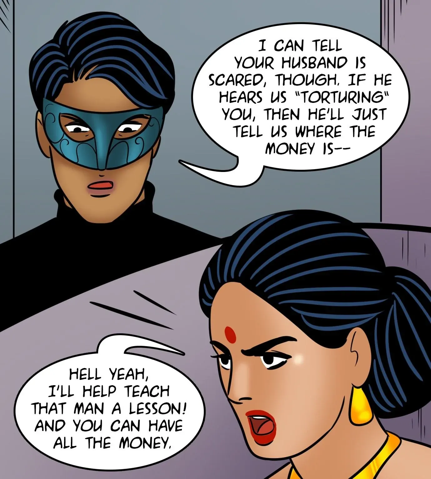 Velamma All Episodes Comics - 112 . Velamma - Episode 112 - Home Invasion - Page 110