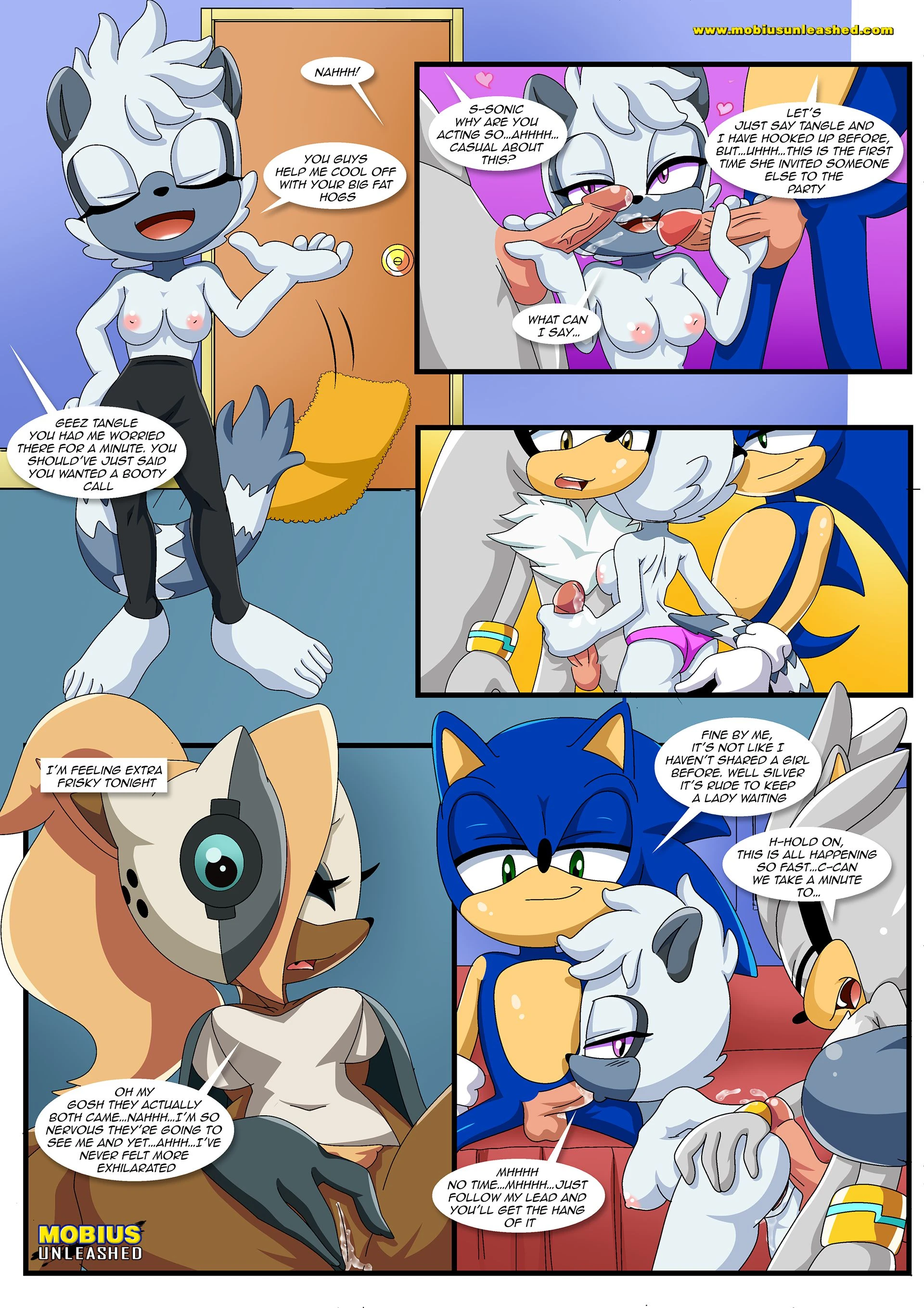 Whispered Moans (Sonic the Hedgehog) [Palcomix] - 1 . Whispered Moans - (Sonic the Hedgehog) [Palcomix] - Page 5