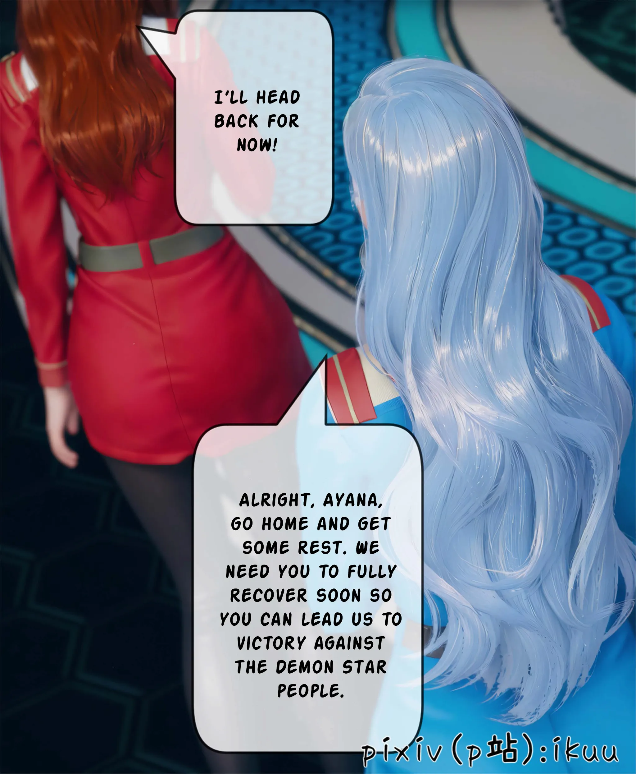 Team Aurora - 12 . Team Aurora - Chapter 12 [ikuu] - Page 91