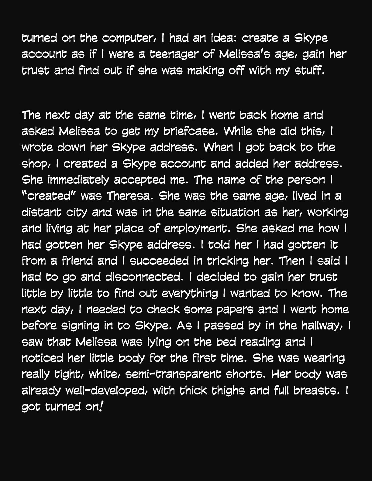 Animated Tales [WC | TF] - I FUCKED A HOTTIE USING SKYPE - Page 3