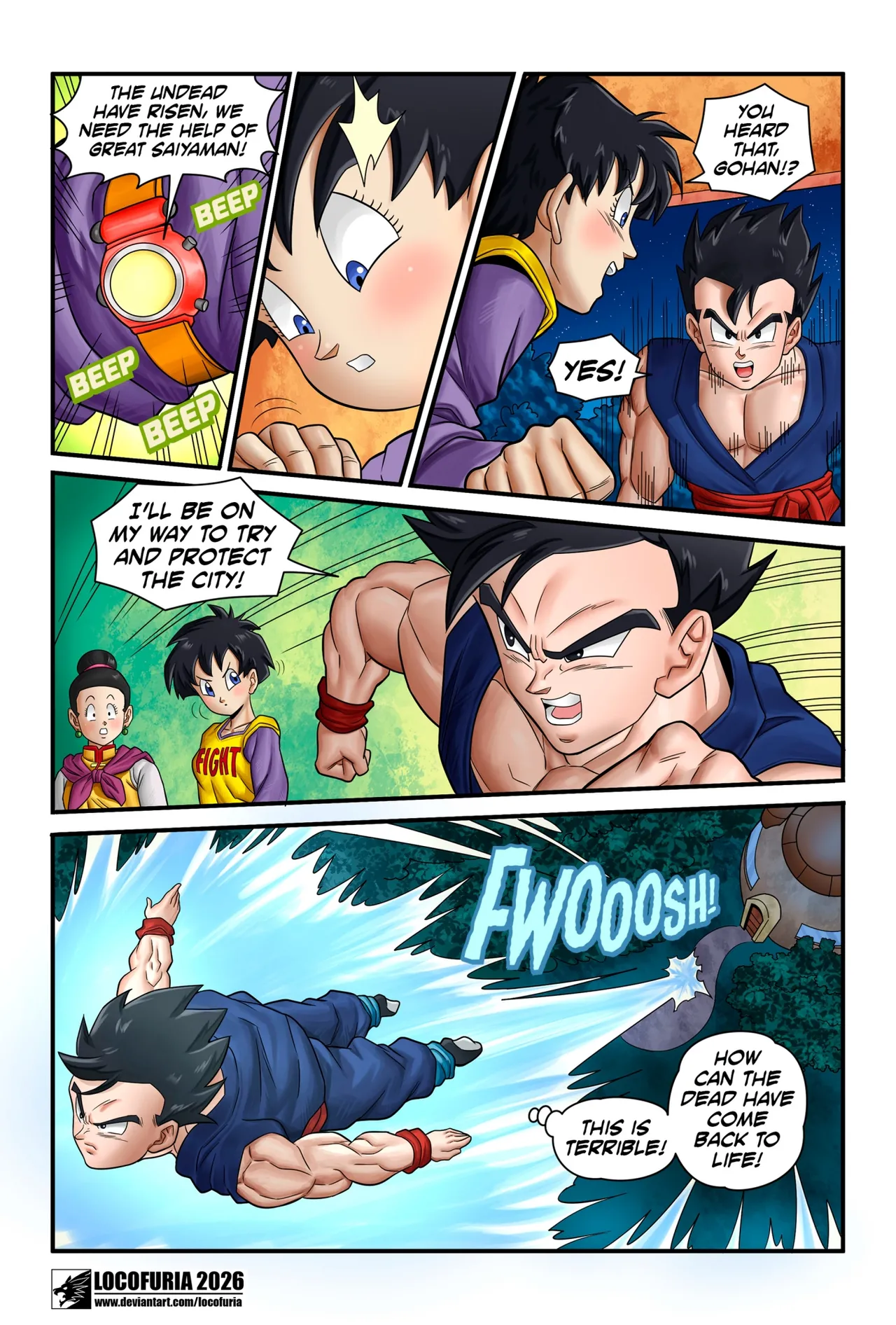Count Reborn [ Dragon ball Z ] - 3. Locofuria - Count Reborn 3 - Page 8