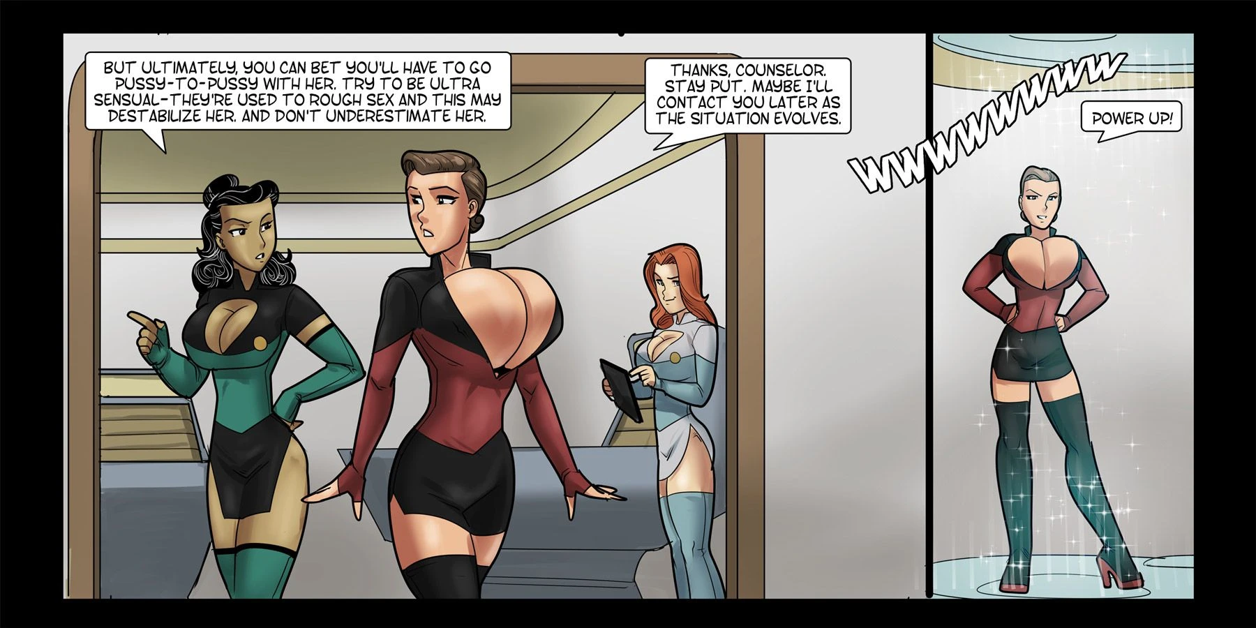 Galaxy Jaunt (Star Trek) [Rabies T Lagomorph] - 1 . Galaxy Jaunt - Chapter 1 [Rabies T Lagomorph] - Page 14