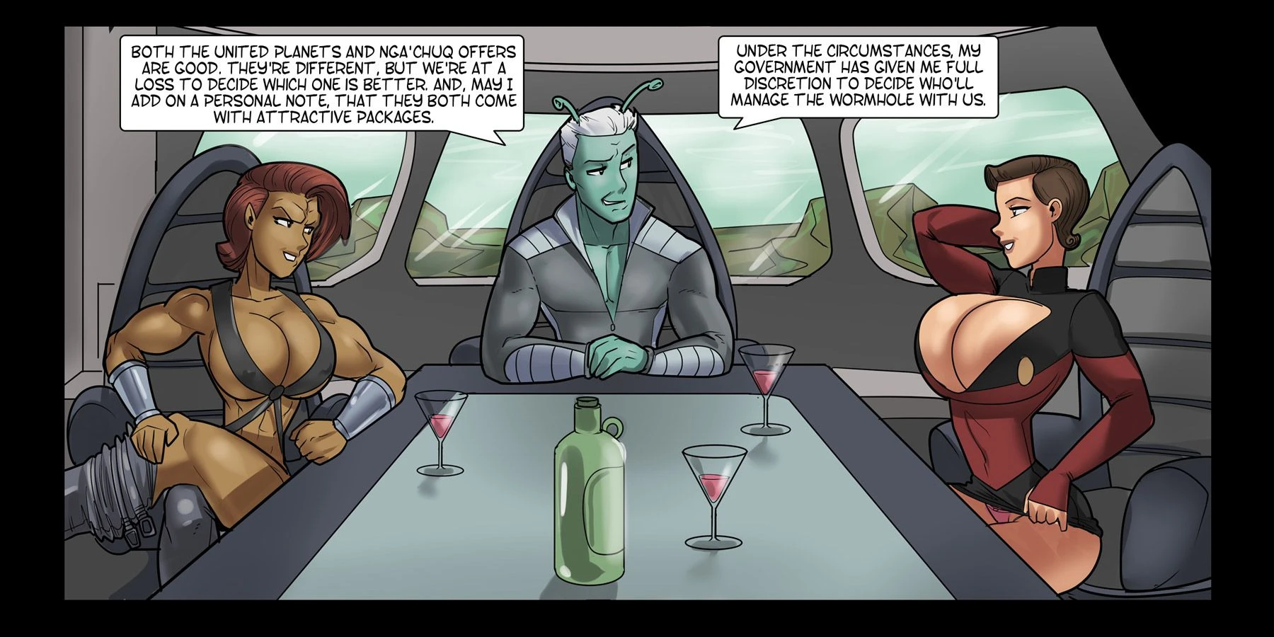 Galaxy Jaunt (Star Trek) [Rabies T Lagomorph] - 1 . Galaxy Jaunt - Chapter 1 [Rabies T Lagomorph] - Page 21