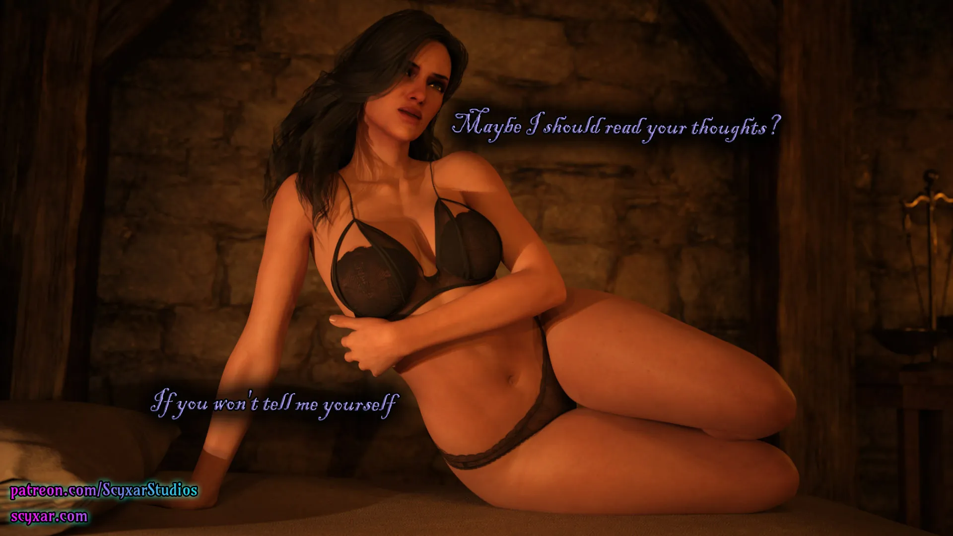 Geralt’s Transformation into Yennefer [Scyxar Studios] - 1 . Geralt’s Transformation into Yennefer - Chapter 1 - Page 11
