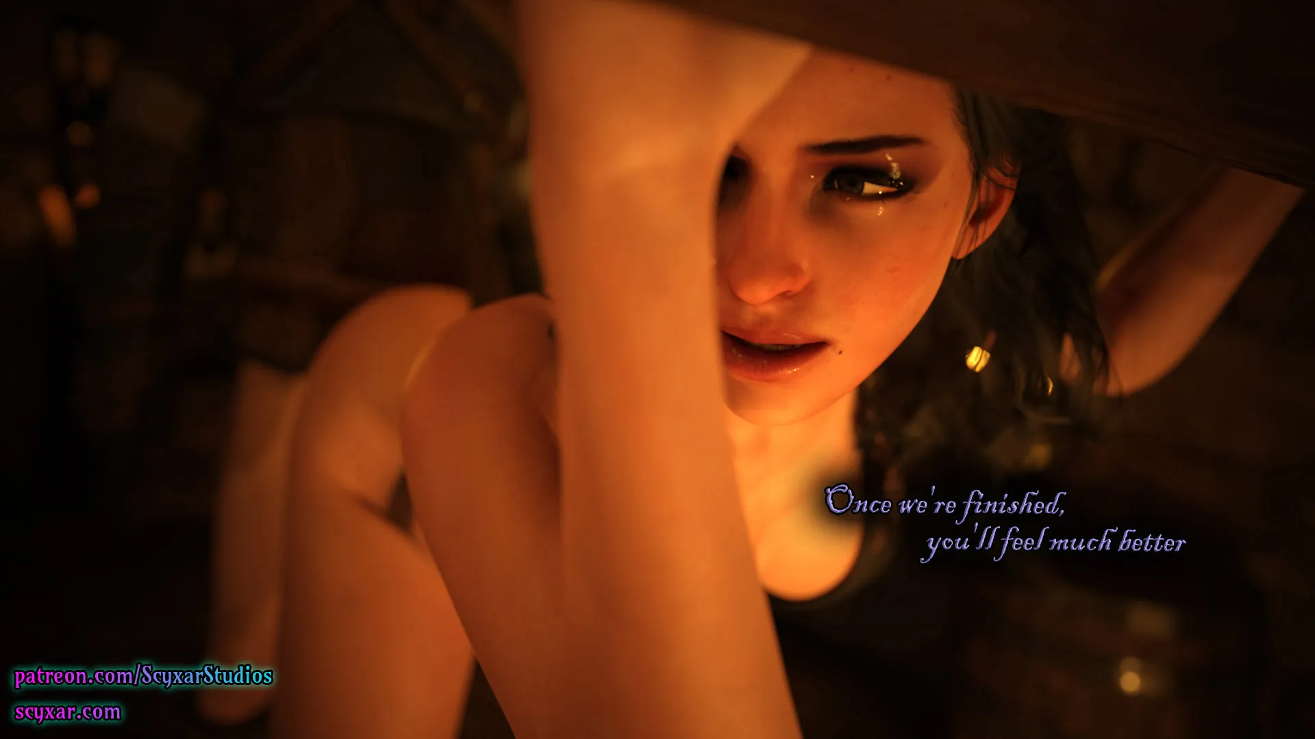 Geralt’s Transformation into Yennefer [Scyxar Studios] - 1 . Geralt’s Transformation into Yennefer - Chapter 1 - Page 19