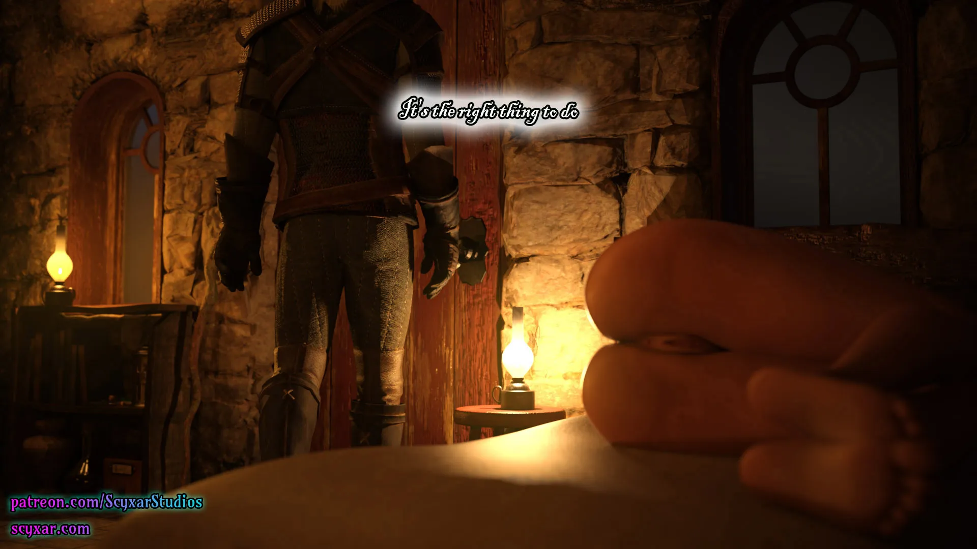 Geralt’s Transformation into Yennefer [Scyxar Studios] - 1 . Geralt’s Transformation into Yennefer - Chapter 1 - Page 32