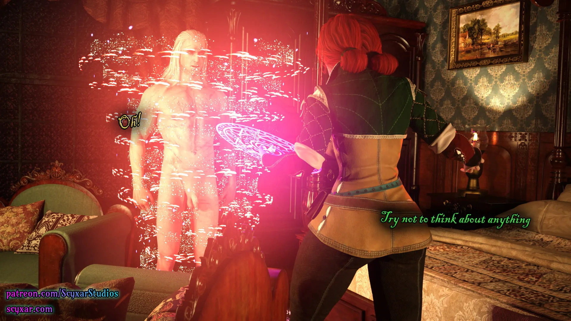 Geralt’s Transformation into Yennefer [Scyxar Studios] - 1 . Geralt’s Transformation into Yennefer - Chapter 1 - Page 42