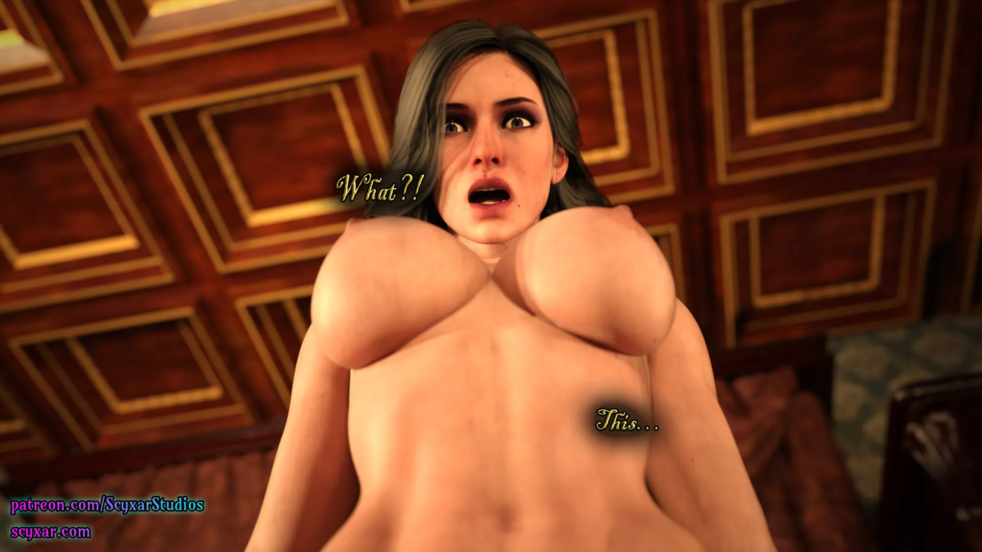 Geralt’s Transformation into Yennefer [Scyxar Studios] - 1 . Geralt’s Transformation into Yennefer - Chapter 1 - Page 48