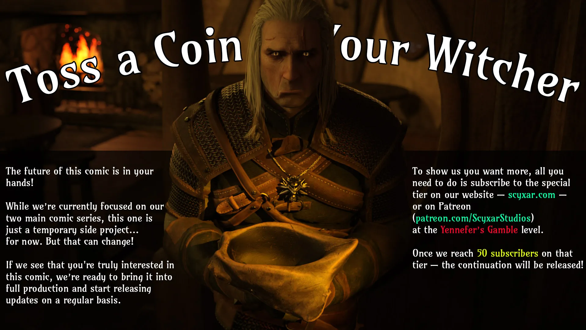 Geralt’s Transformation into Yennefer [Scyxar Studios] - 1 . Geralt’s Transformation into Yennefer - Chapter 1 - Page 55