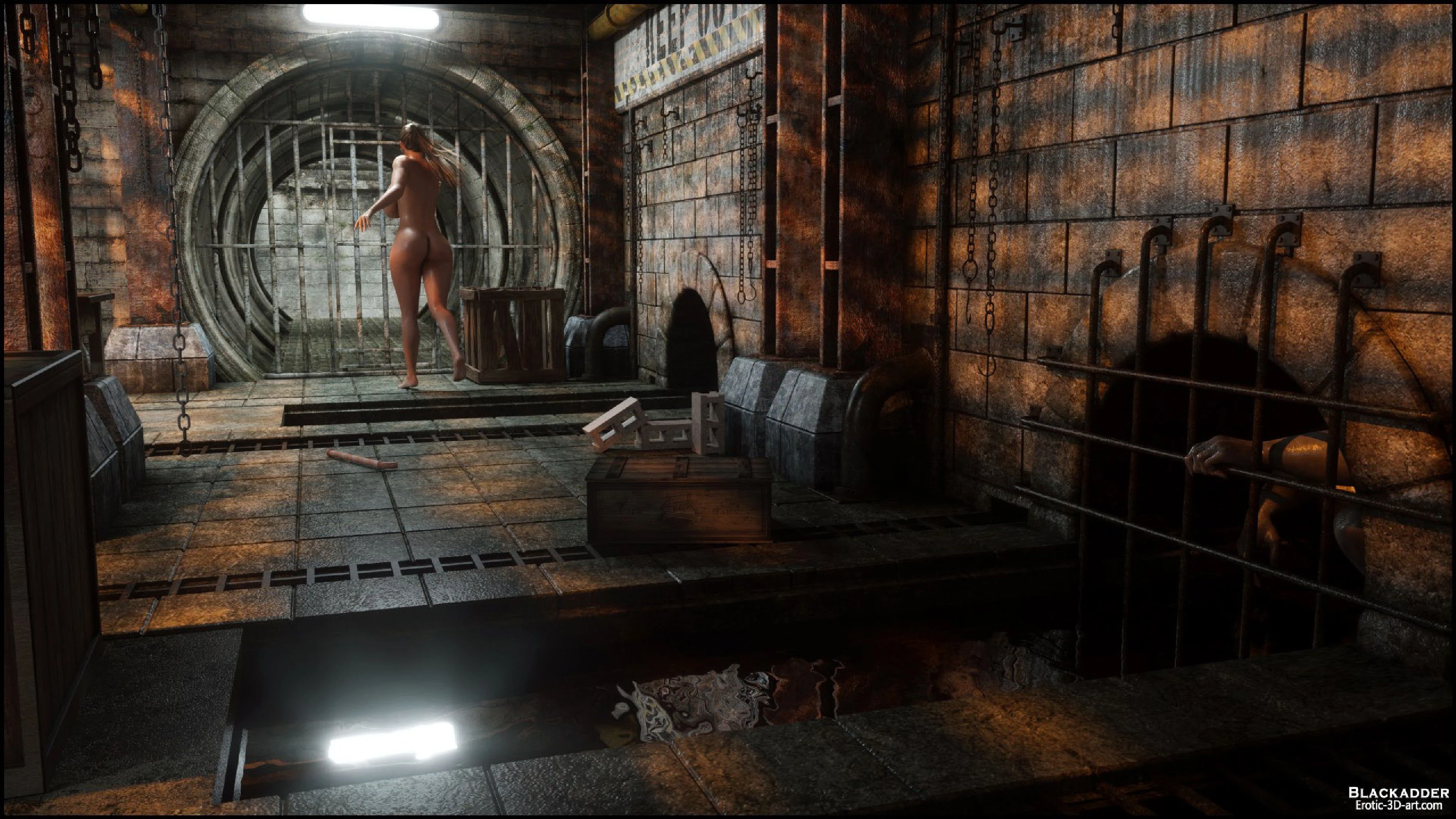Below The City – Gisela, Skyla, Tia [Blackadder] - 4 . Below The City - Gisela - Chapter 4 [Blackadder] - Page 3