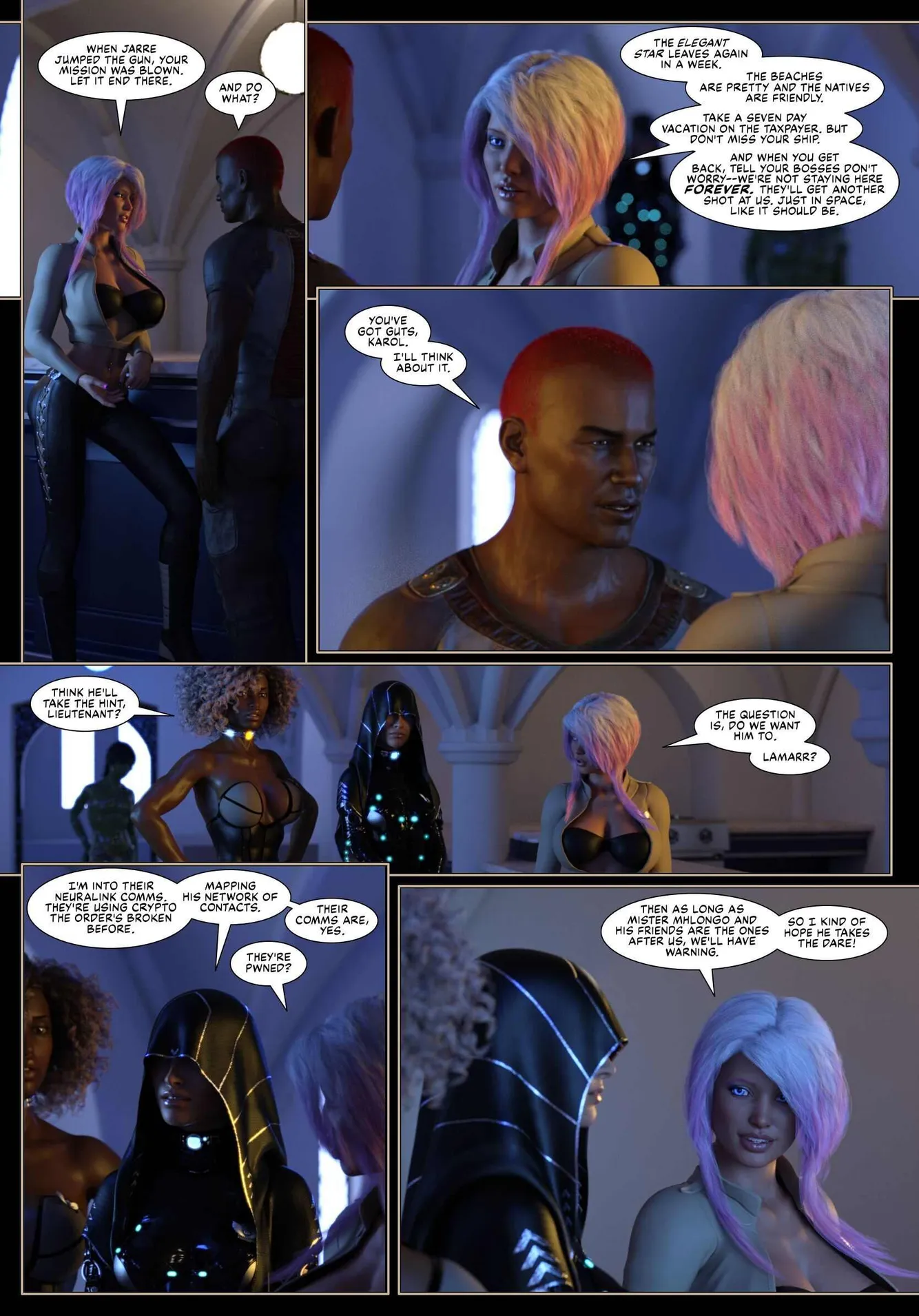 Pirates Of The Coal Sack [DangerousLines] - 17. Pirates Of The Coal Sack - Chapter 17 - Page 8