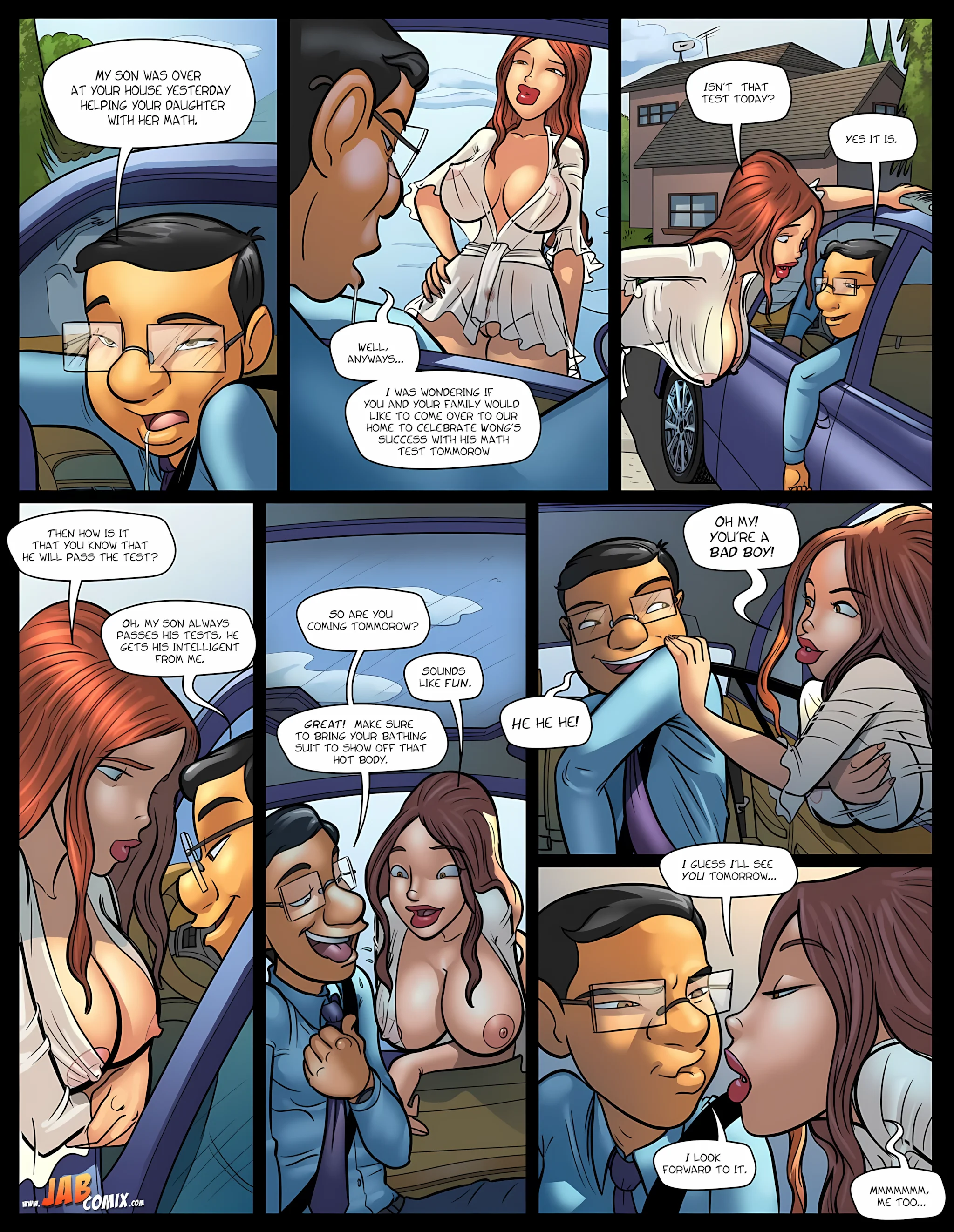 My Hot Ass Neighbor [JABComix] - 4 . My Hot Ass Neighbor - Getting Ready - Chapter 4 - Page 7