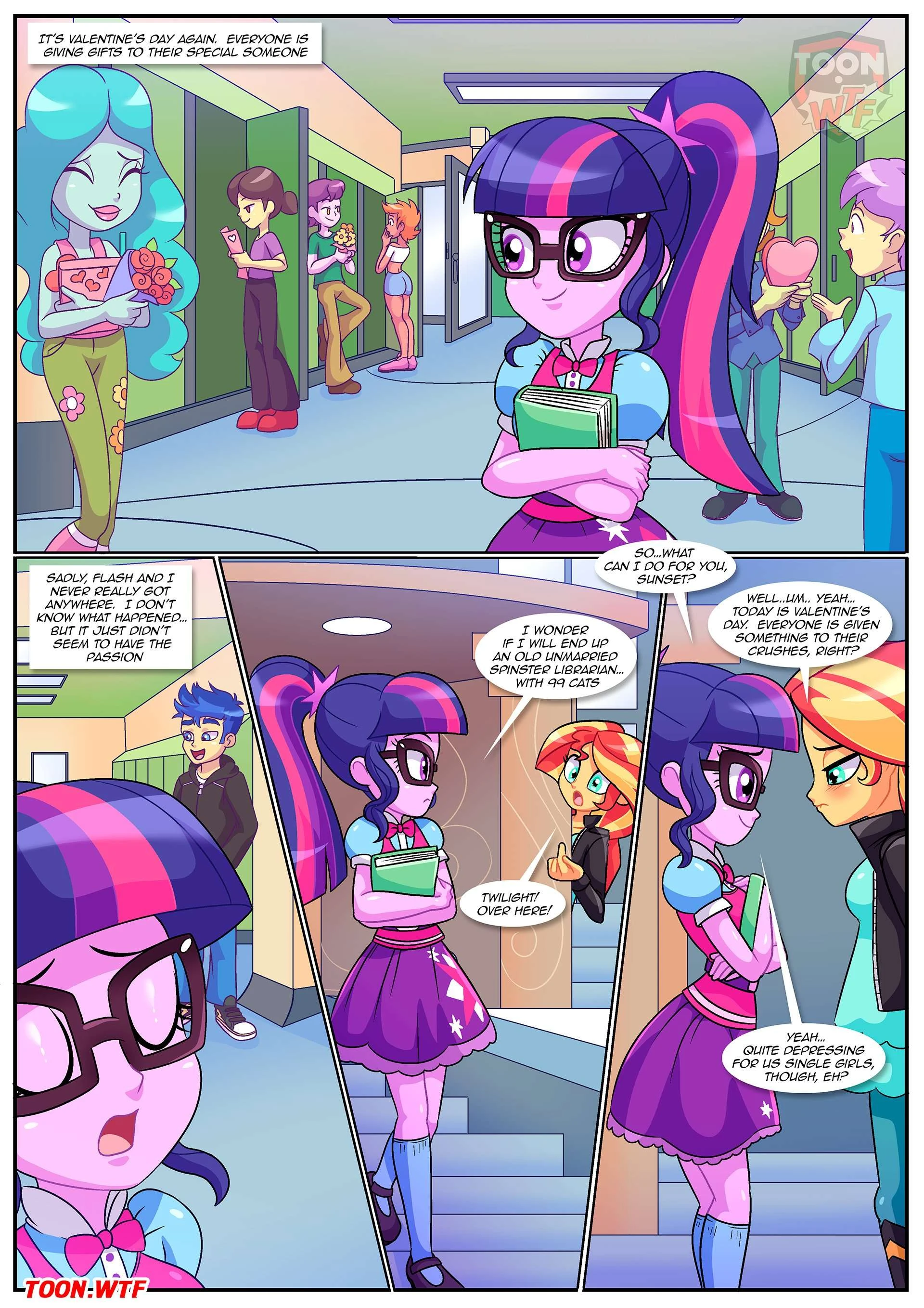 My Lovely Princess – Yuri Is Magic (My Little Pony – Equestria Girls) [PalComix] - 1 . My Lovely Princess - Yuri Is Magic - (My Little Pony - Equestria Girls) [PalComix] - Page 2
