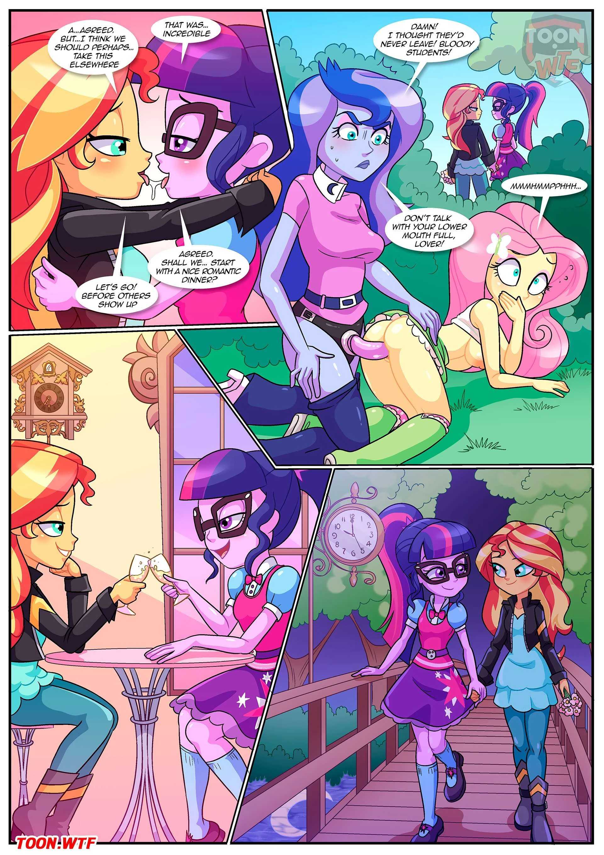 My Lovely Princess – Yuri Is Magic (My Little Pony – Equestria Girls) [PalComix] - 1 . My Lovely Princess - Yuri Is Magic - (My Little Pony - Equestria Girls) [PalComix] - Page 4