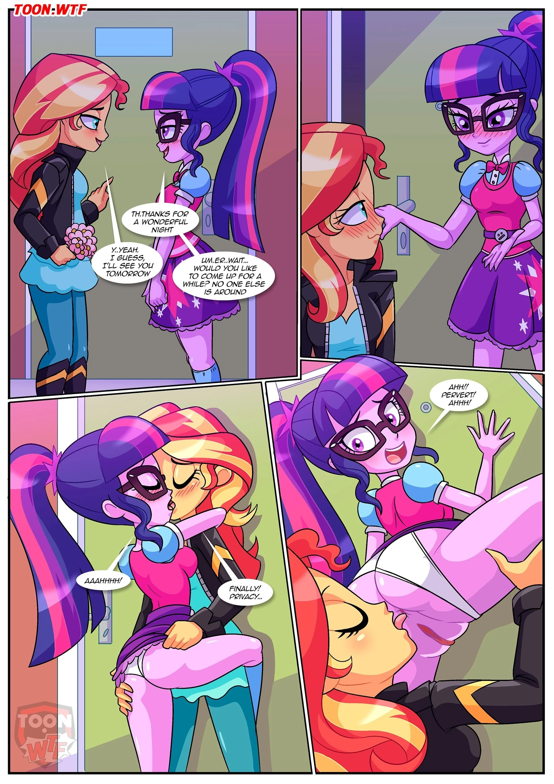 My Lovely Princess – Yuri Is Magic (My Little Pony – Equestria Girls) [PalComix] - 1 . My Lovely Princess - Yuri Is Magic - (My Little Pony - Equestria Girls) [PalComix] - Page 5