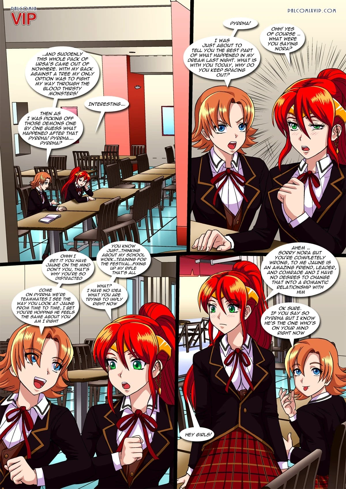 Girls Only Slumber Party (RWBY) [Palcomix] - 1 . Girls Only Slumber Party - (RWBY) [Palcomix] - Page 2