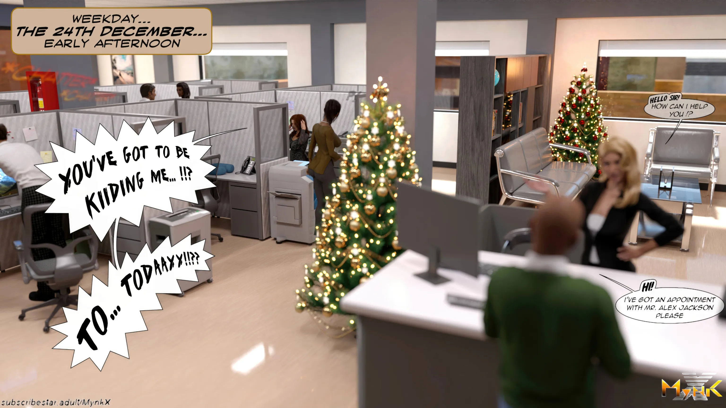 Naughty Christmas [Mynkx] - 1 . Naughty Christmas - Chapter 1 [Mynkx] - Page 4